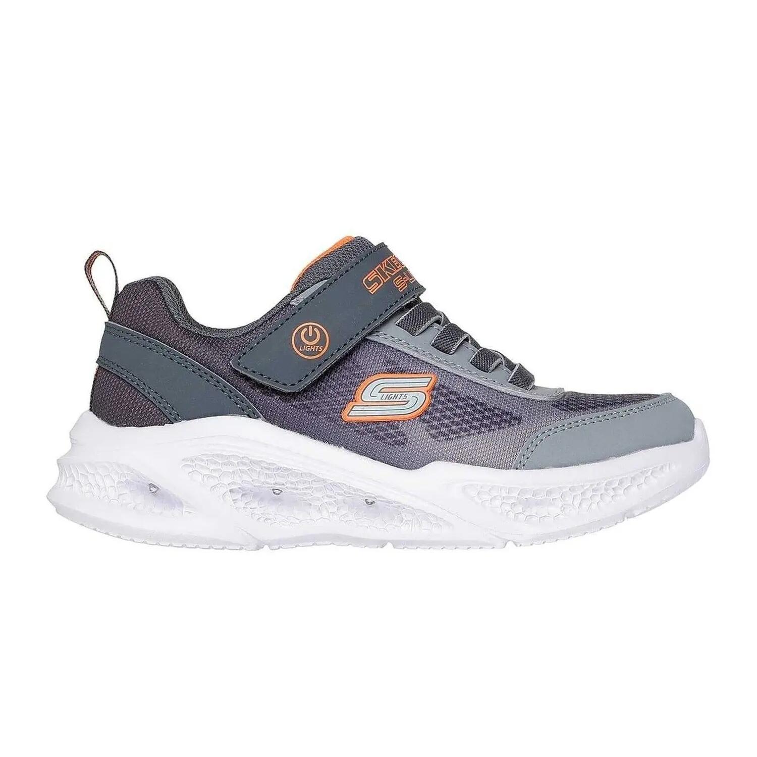 Zapatillas Deportivas S Lights Niños Gris, Naranja 3/5