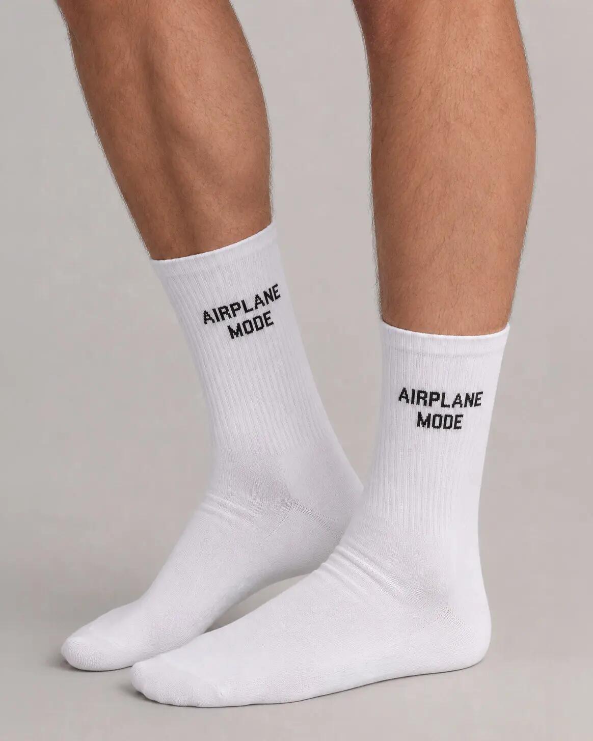 Chaussettes homme WINGS UNLEASH BLANCHE 2/2