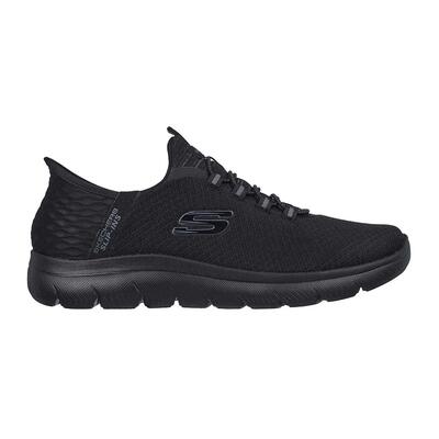 Mens summits hoge slipinsportschoenen (zwart)