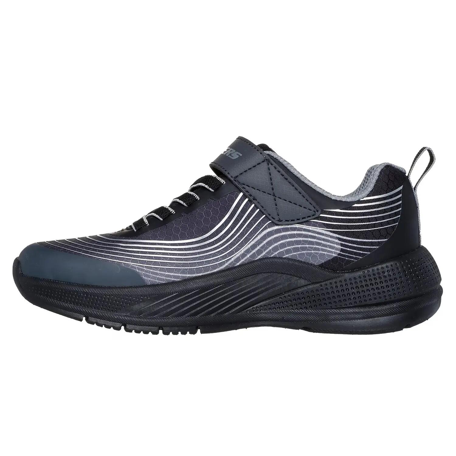 Zapatillas Deportivas Microspec Advance Niños Negro, Plateado, Blanco 2/6