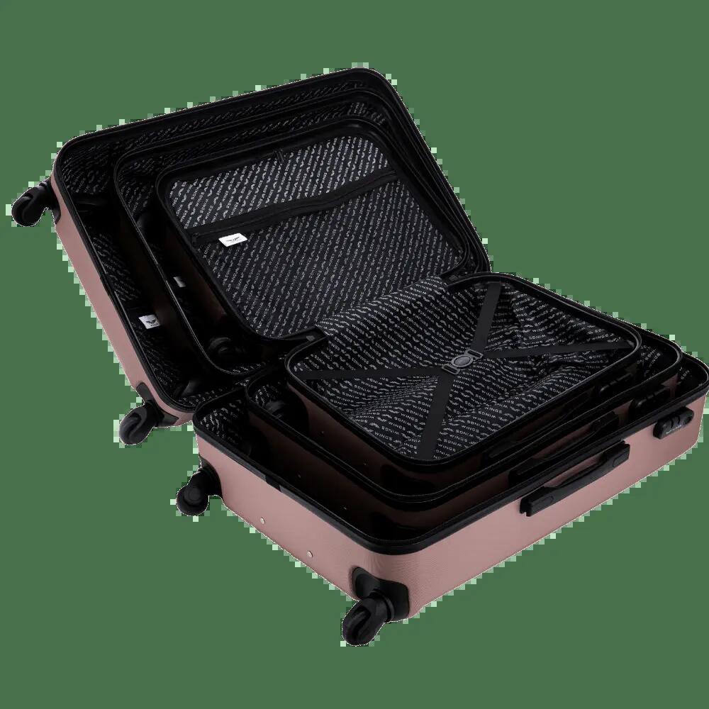 WINGS middelgrote koffer 24" HARRIER Roségoud 9/10