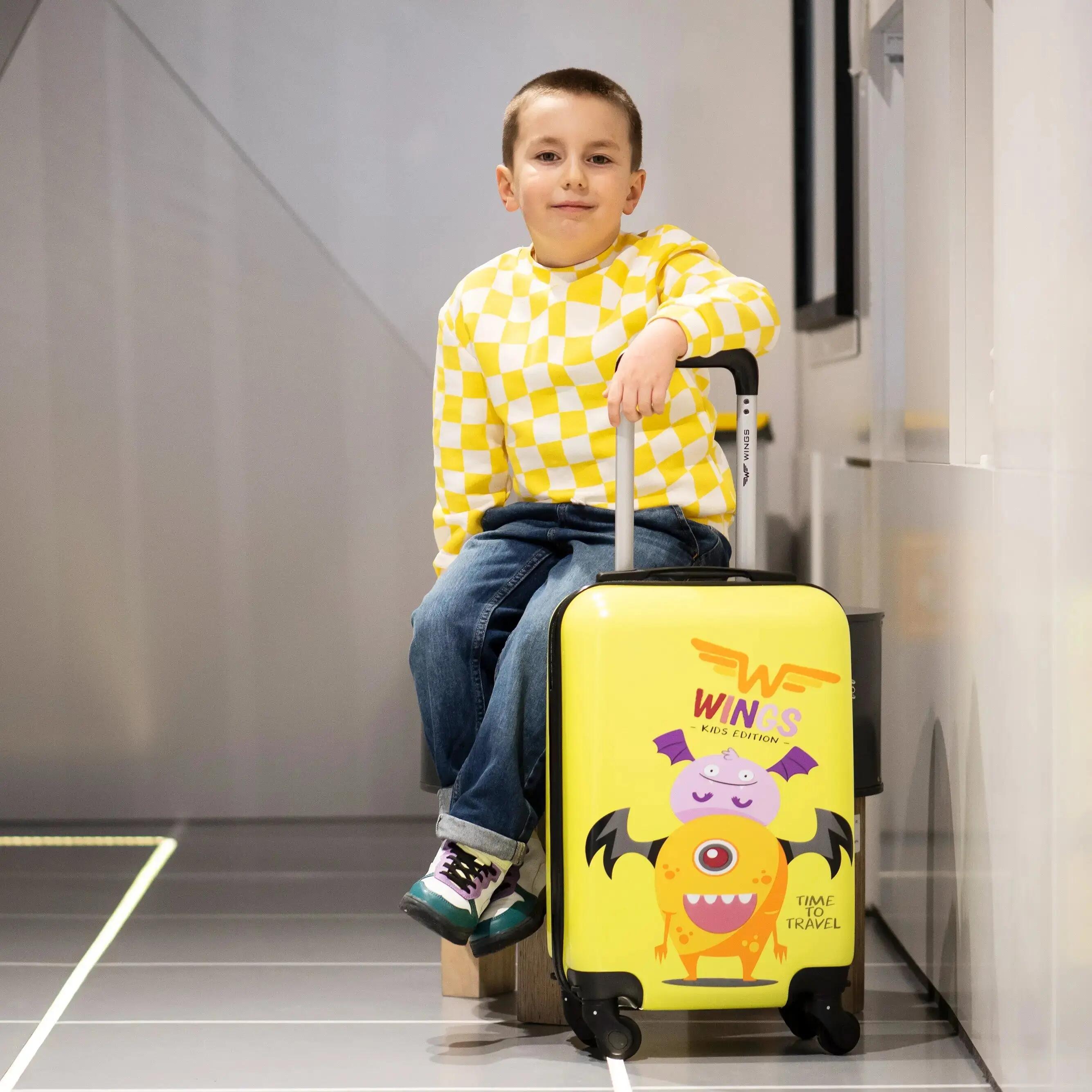 WINGS KIDS Valise cabine rigide Jay Monster 20" 2/7