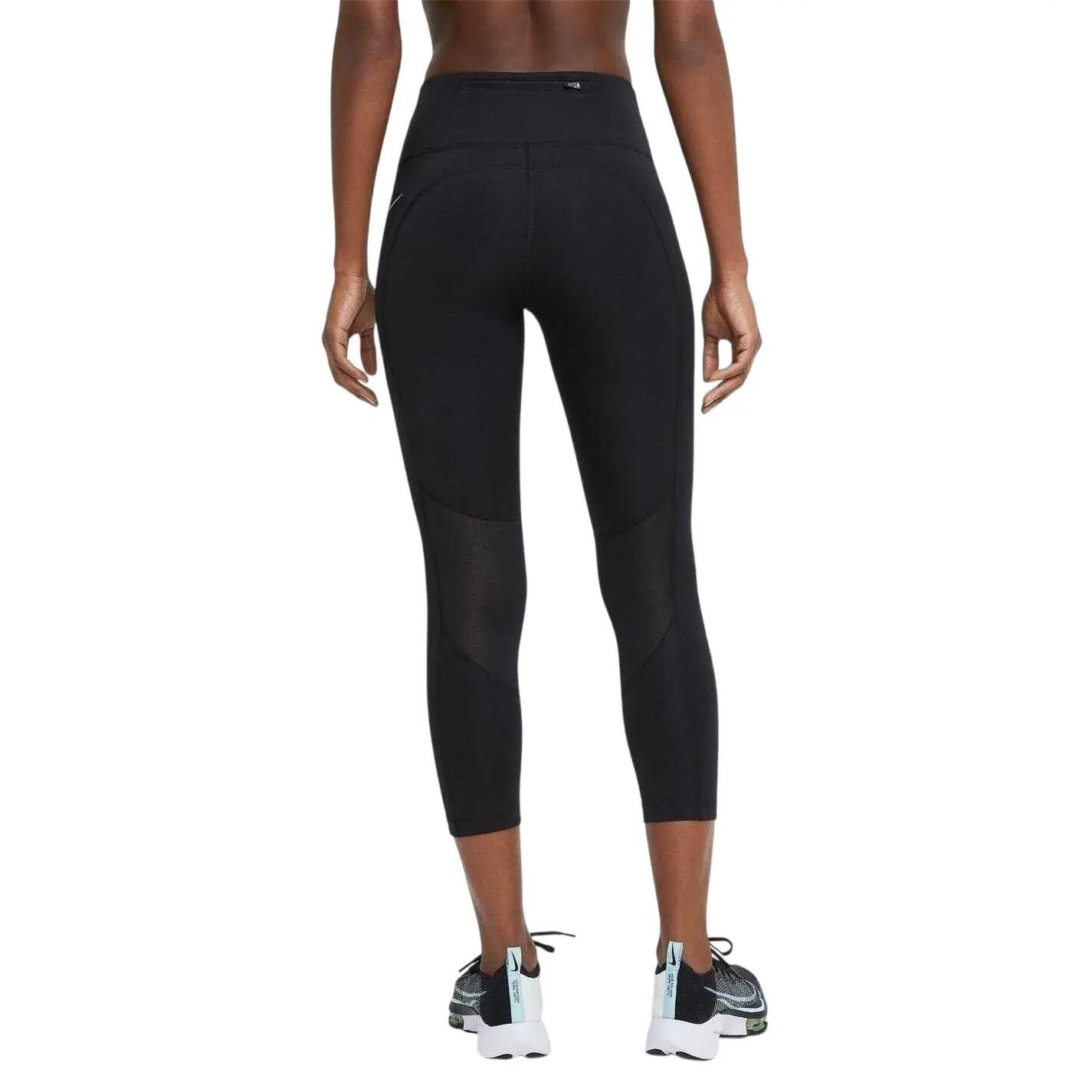 Legging Course À Pied Femme (Noir) 2/5