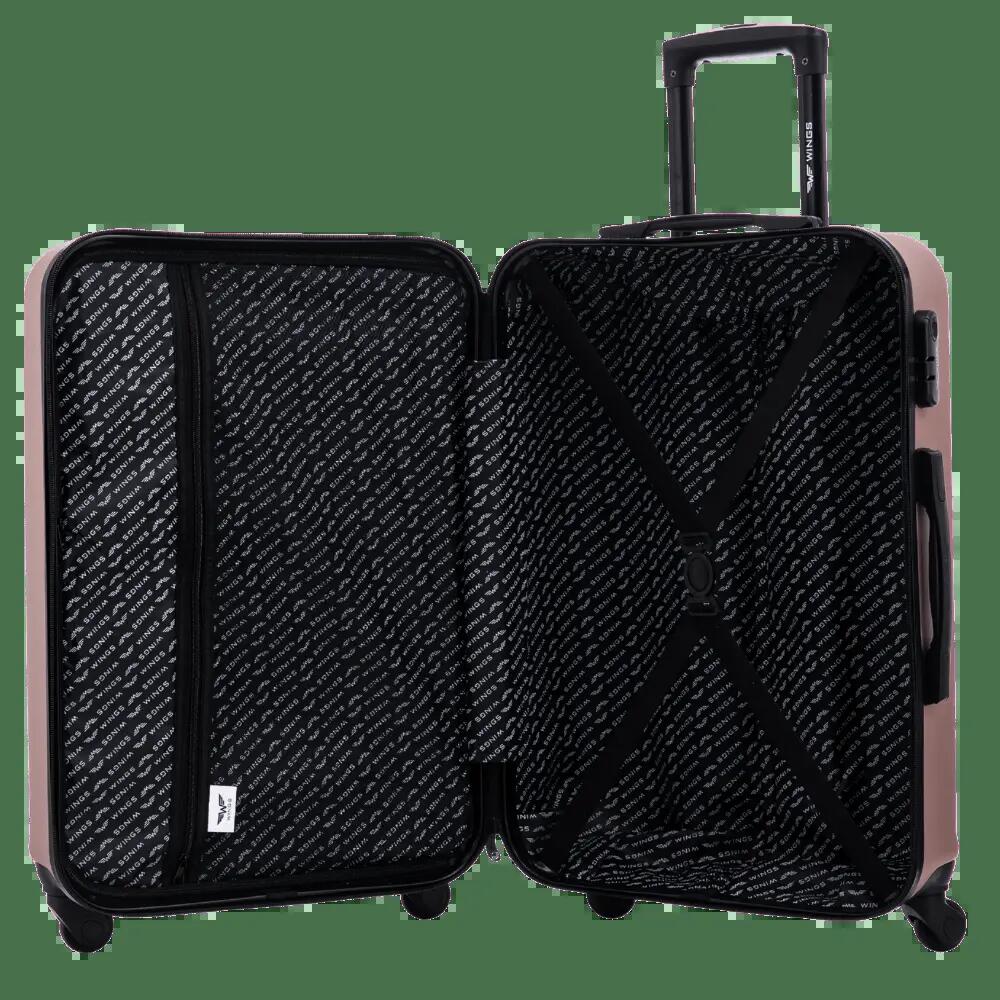 WINGS middelgrote koffer 24" HARRIER Roségoud 2/10