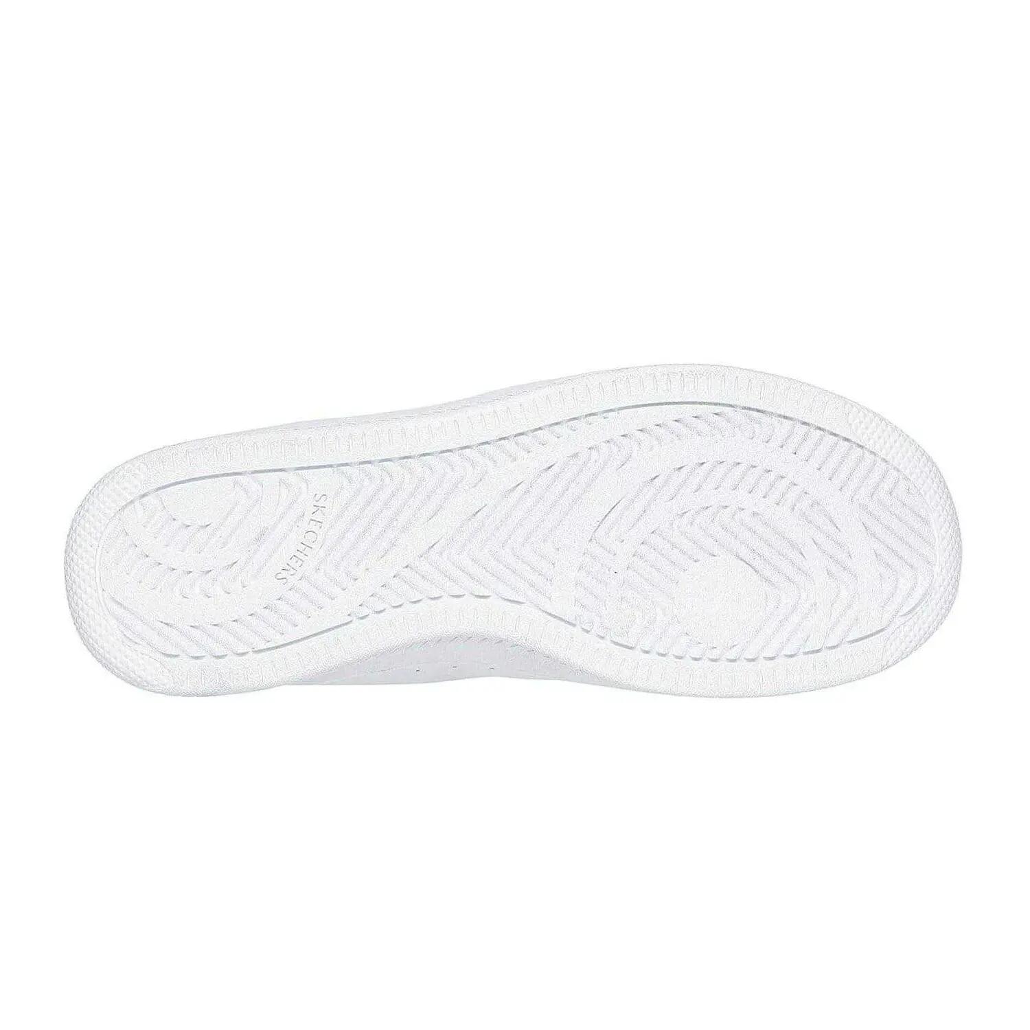 Zapatillas Deportivas de Cuero Court para Mujer Blanco 4/6
