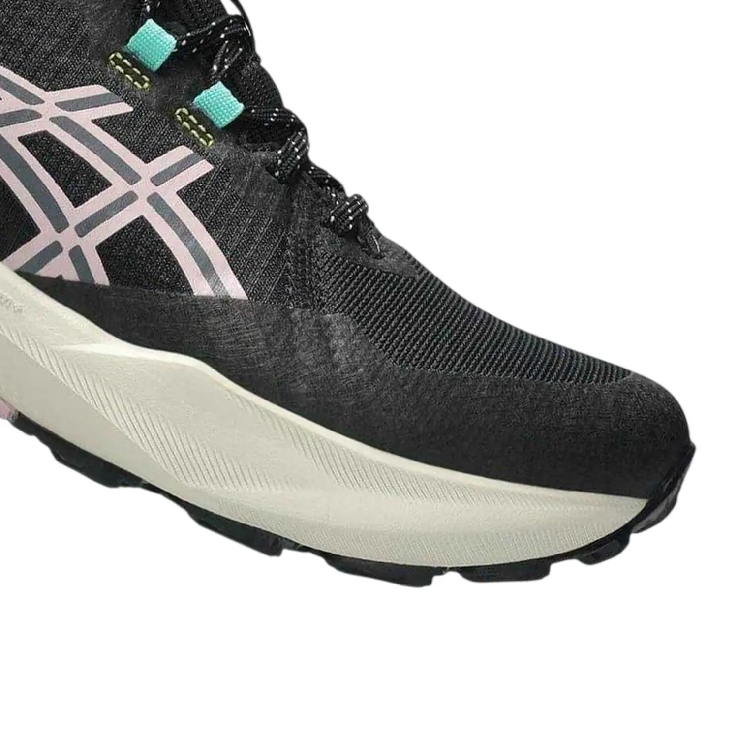 Baskets Course À Pied GEL VENTURE Femme (Noir / Rose) 4/8