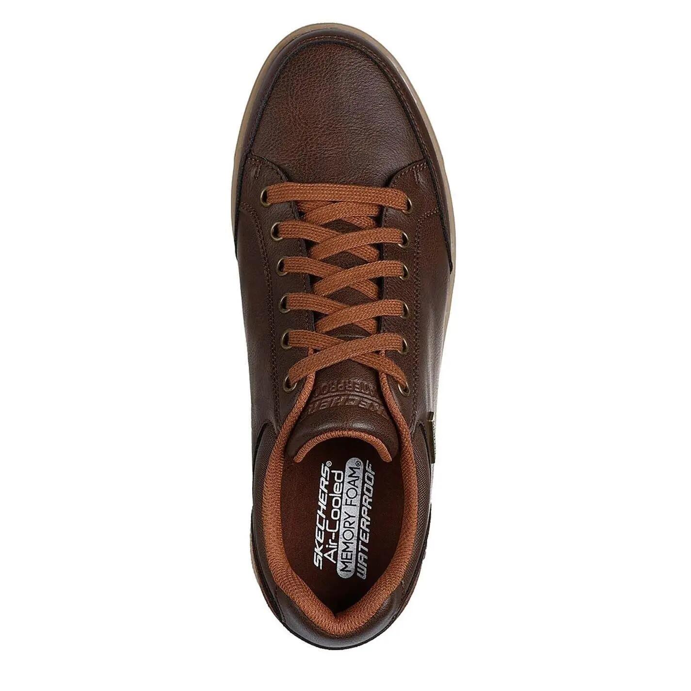 Cavell Sparkmanschoenen voor heren (Chocolade) 3/6