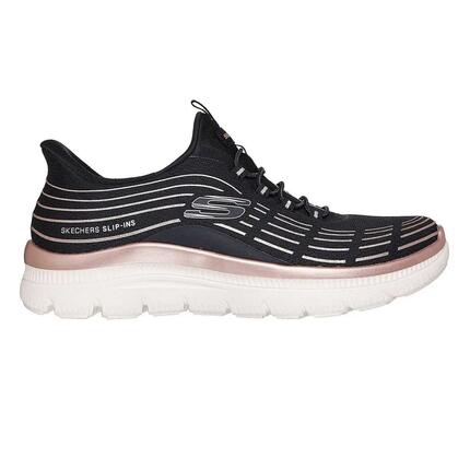 Baskets Skechers Modèle Plus Soft Luster Couleur Noir