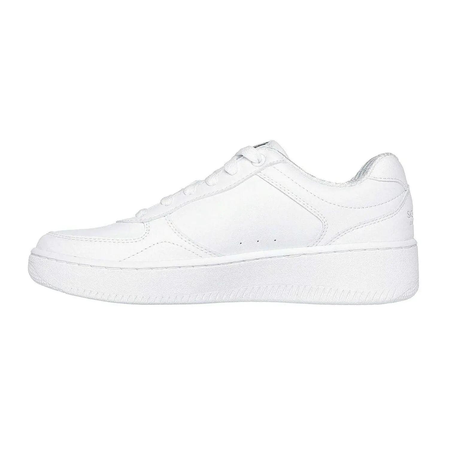 Zapatillas Deportivas de Cuero Court para Mujer Blanco 2/6