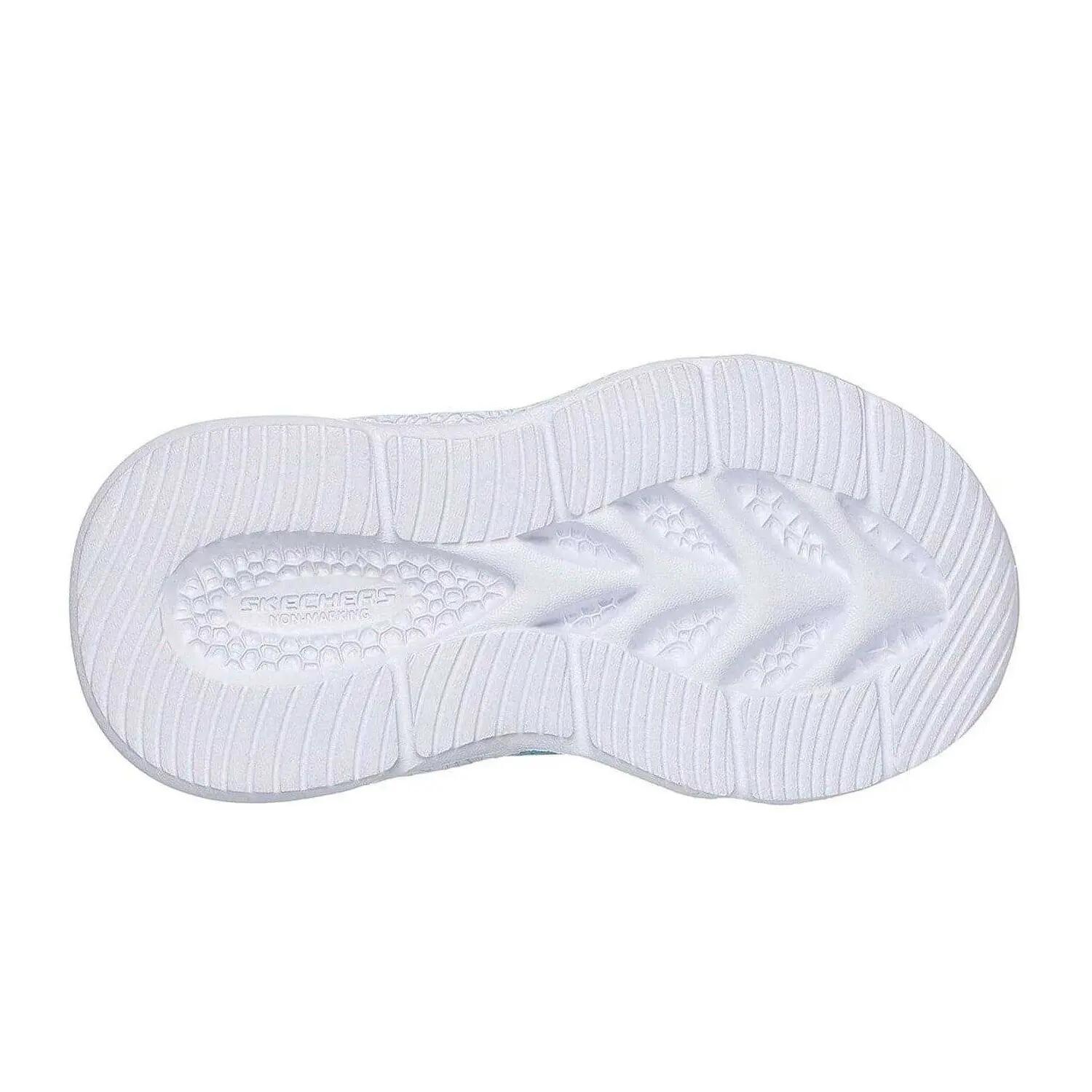 "S Lights FlexGlow Bolt" Sneaker für Jungen, Leder Kinder Grau/Orange 4/7