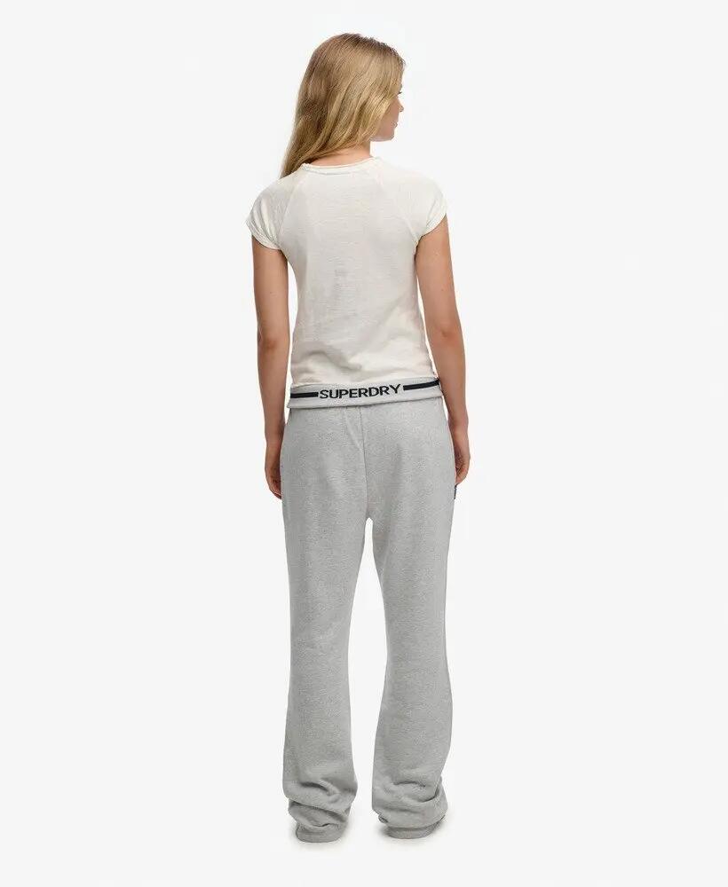 Calças de fato de treino largas para mulher Superdry Athletic Essentials Logo 6/7