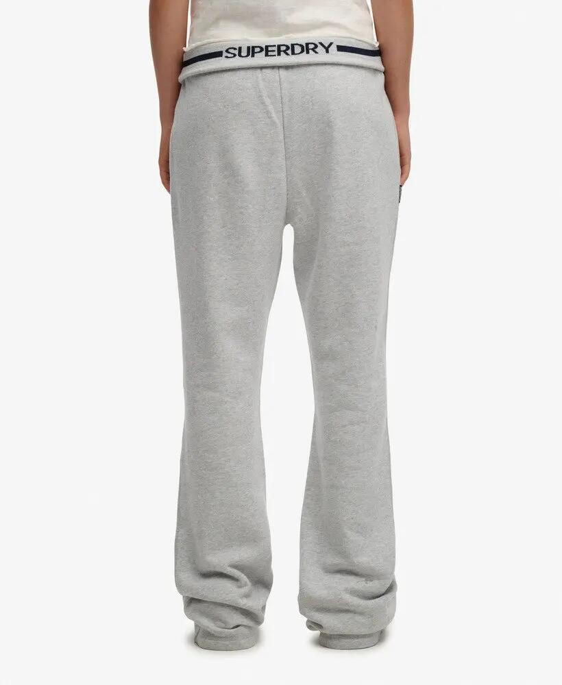 Calças de fato de treino largas para mulher Superdry Athletic Essentials Logo 4/7