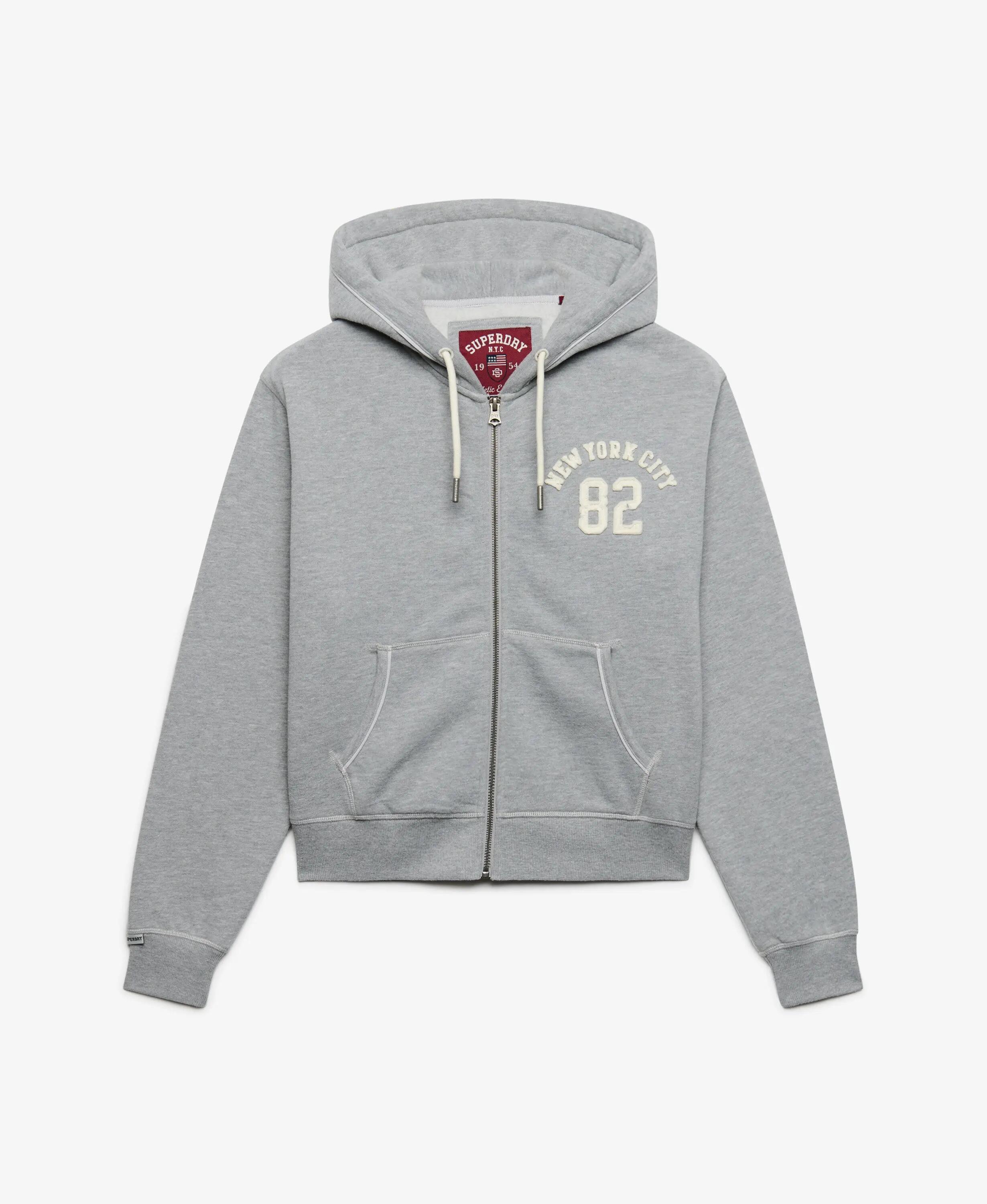 Felpa con cerniera a cappuccio da donna Superdry Athletic Essential 7/7