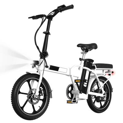 Bici elettrica pieghevole 16" 250W 36V 12Ah autonomia fino a 60 km