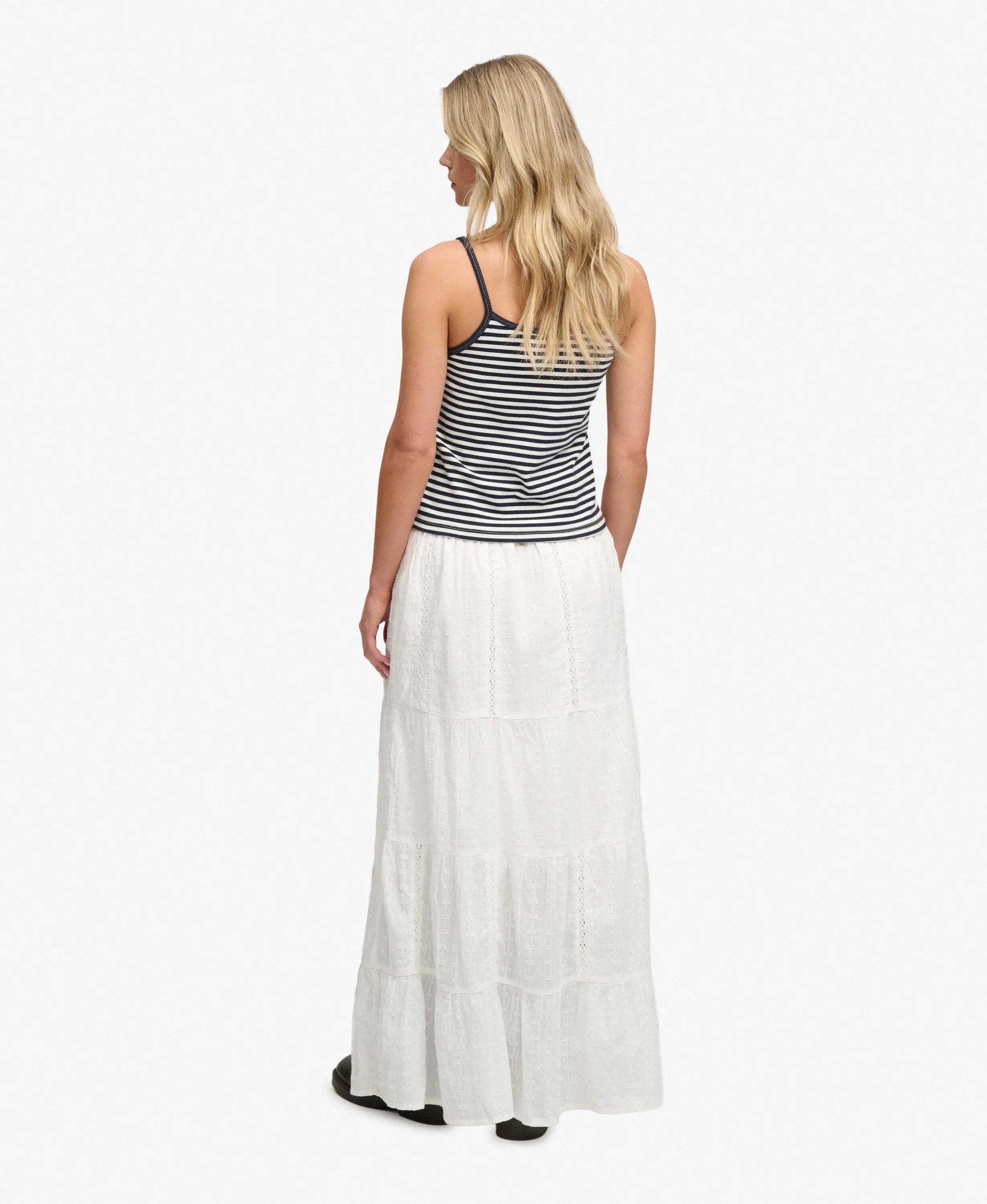 Lange rok met volants voor dames Superdry 4/5