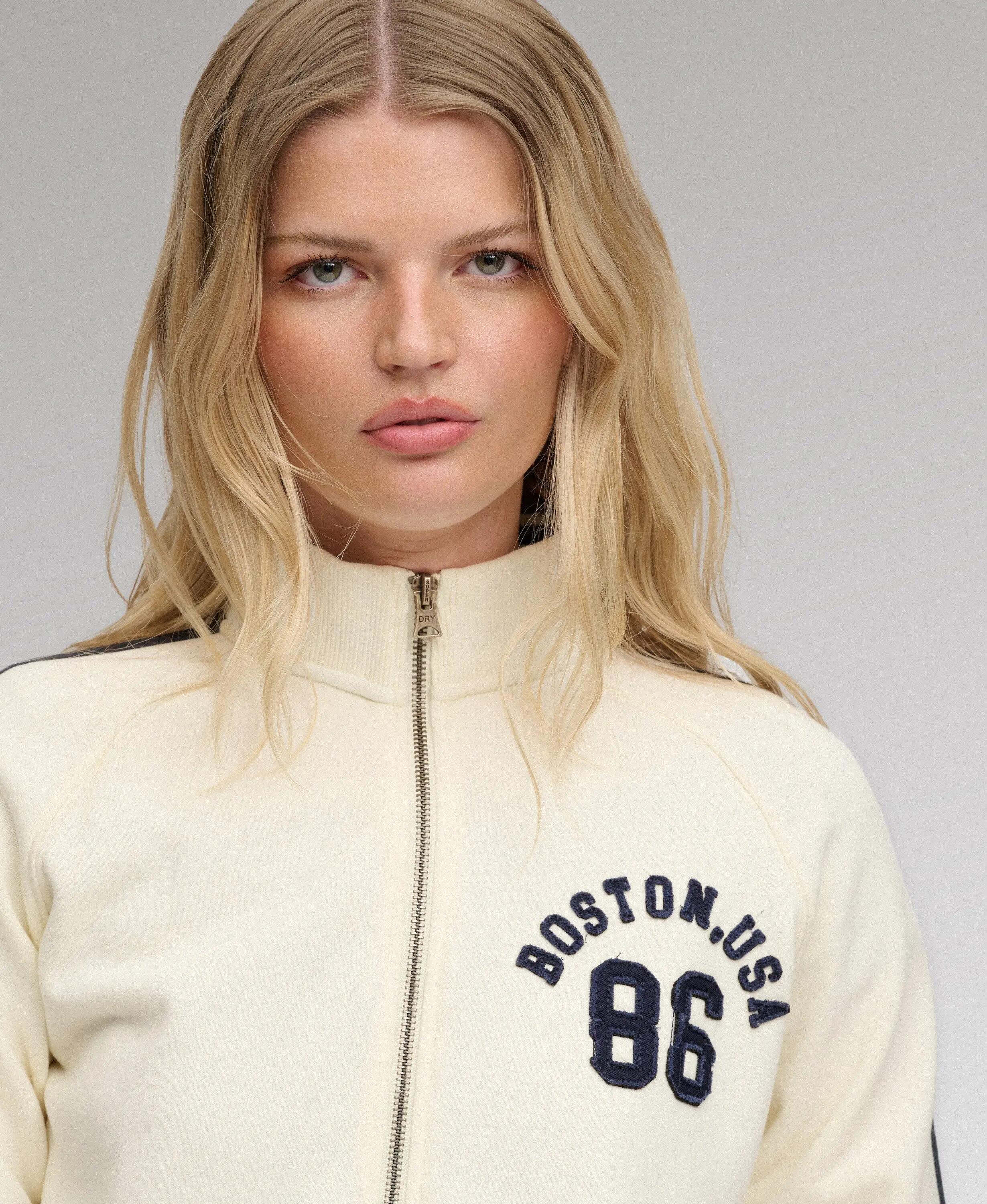 Sweatshirt com fecho de correr para mulher Superdry Athletic 4/5