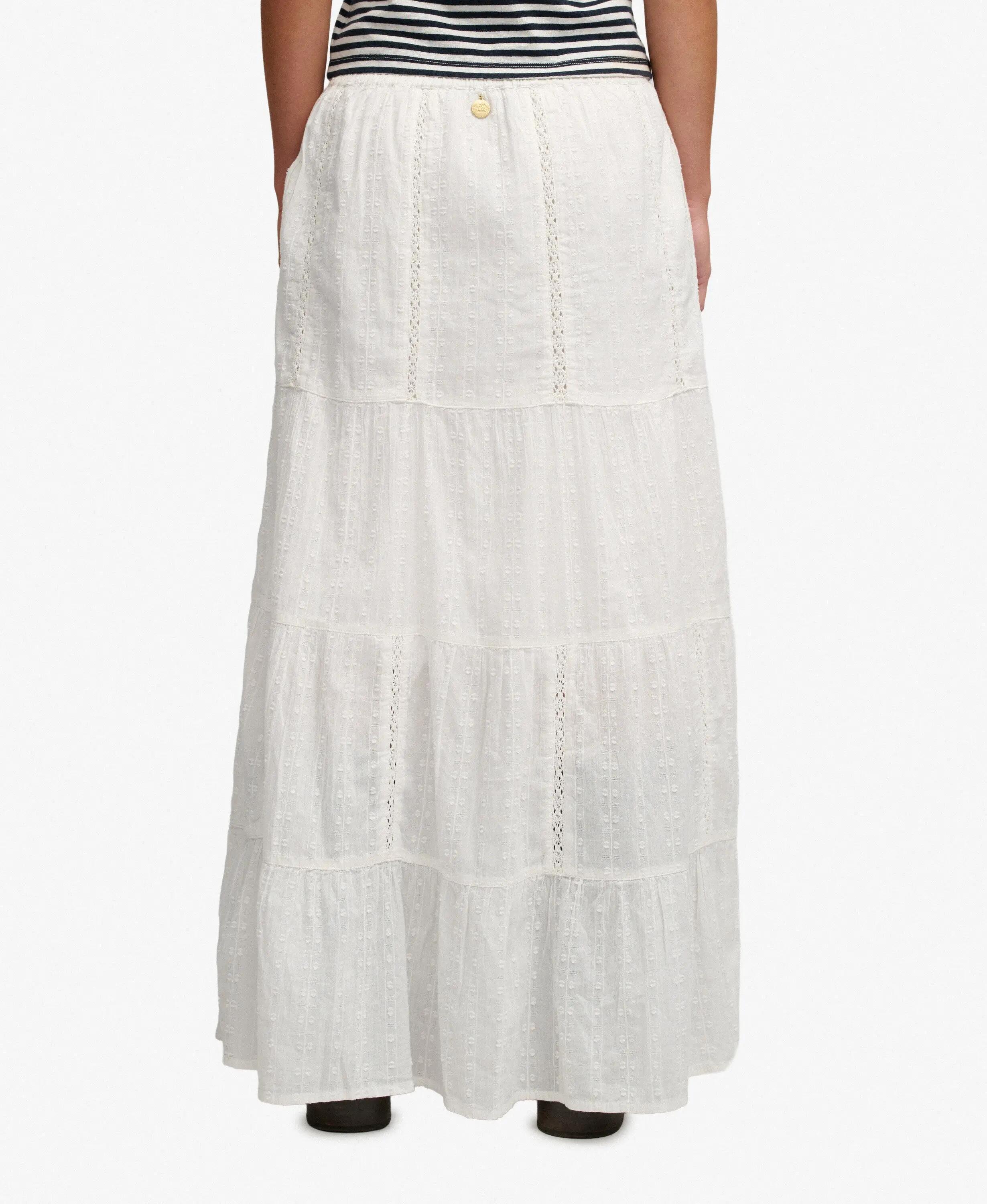 Lange rok met volants voor dames Superdry 3/5