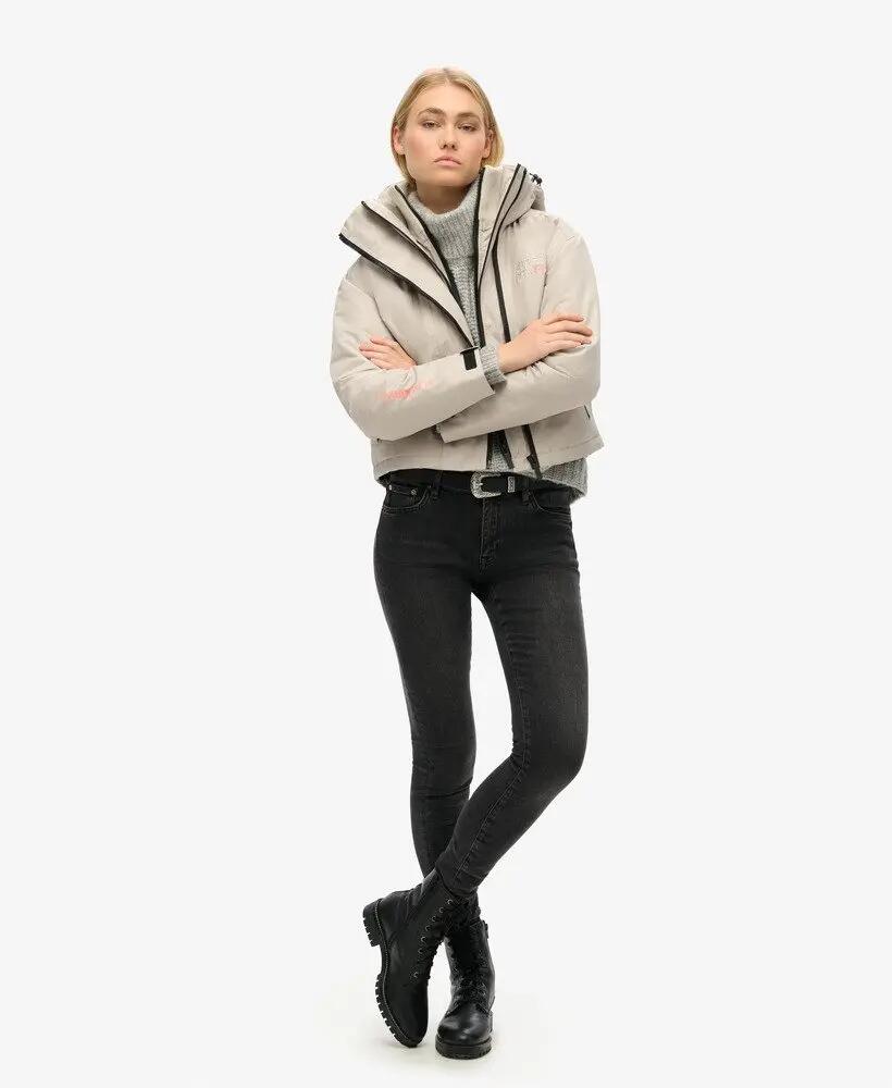 superdry Kapuzen-SD Windbreaker Jacke mit Stickerei – Boxy Fit 3/7