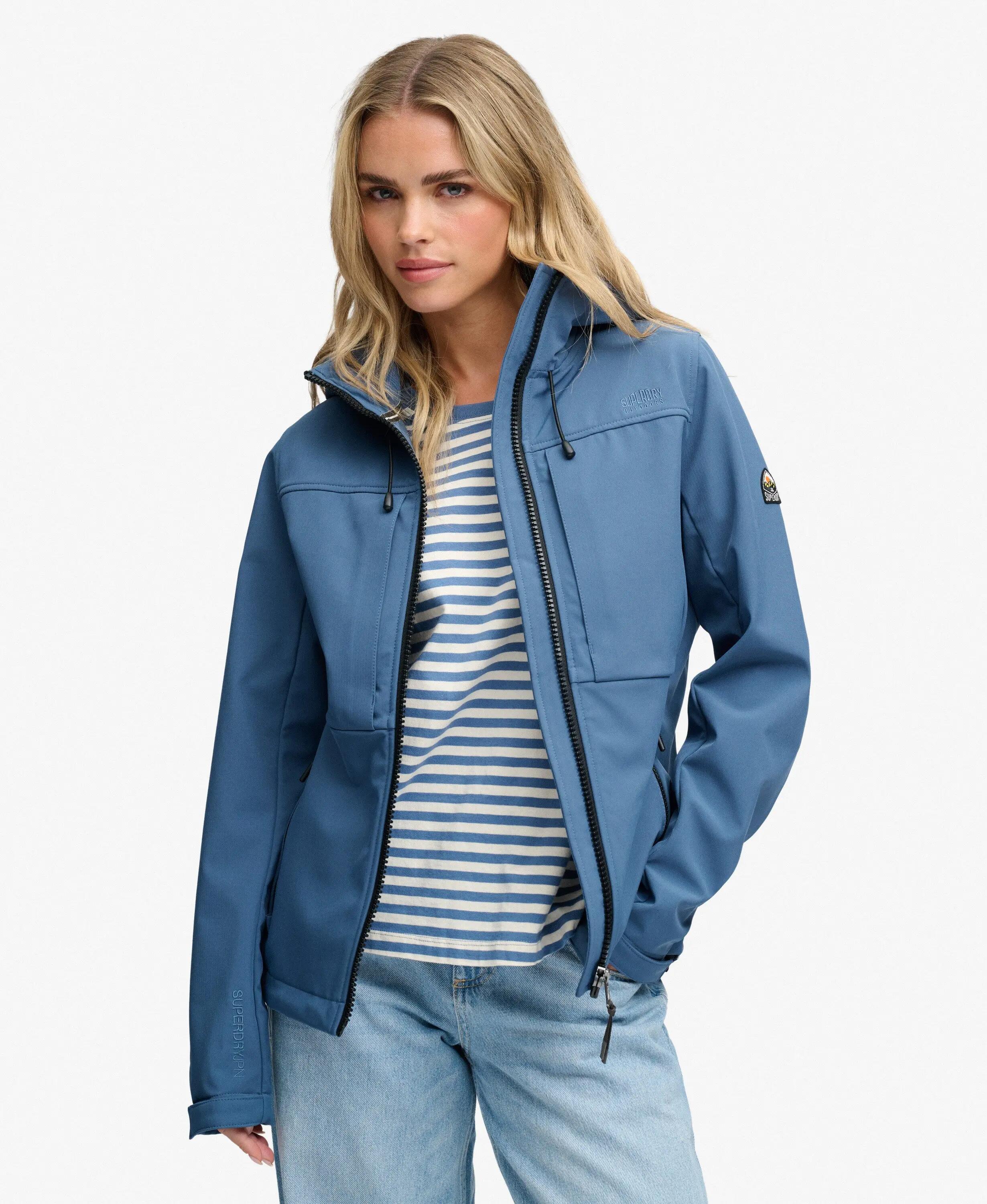 Camisola com capuz para mulher Superdry Classic Trekker 5/7