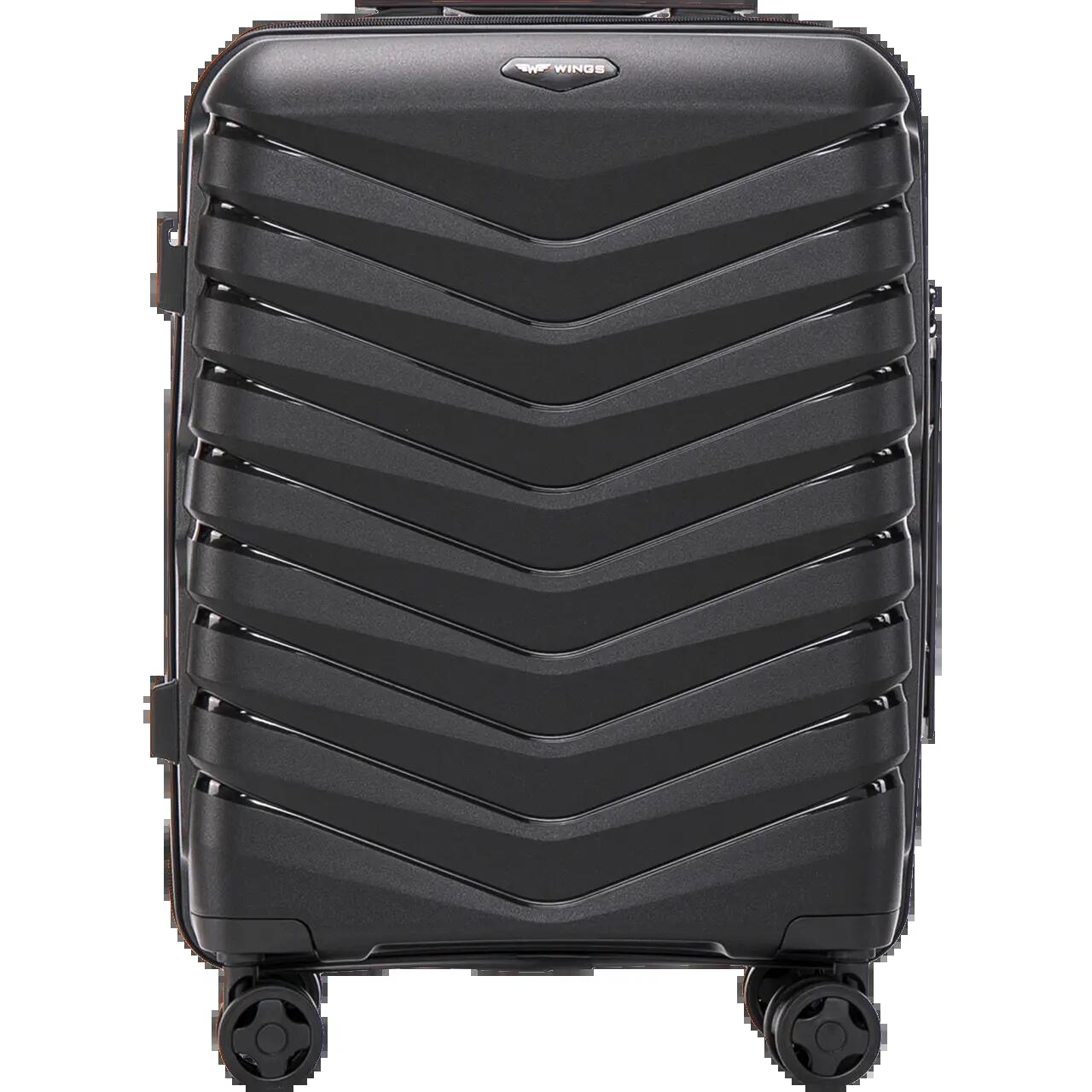 Valise cabine Wings PHOENIX en polypropylène 20" NOIR 4/10