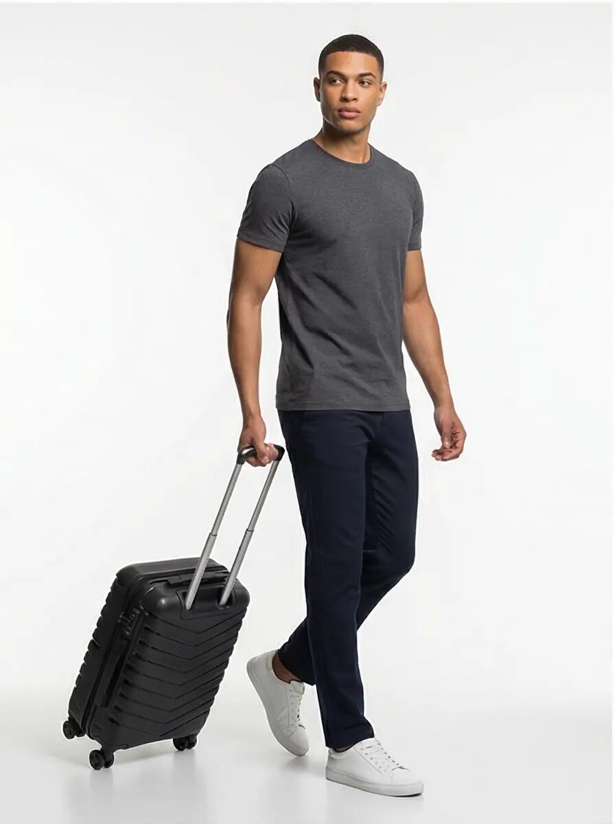 Valise cabine Wings PHOENIX en polypropylène 20" NOIR 3/10