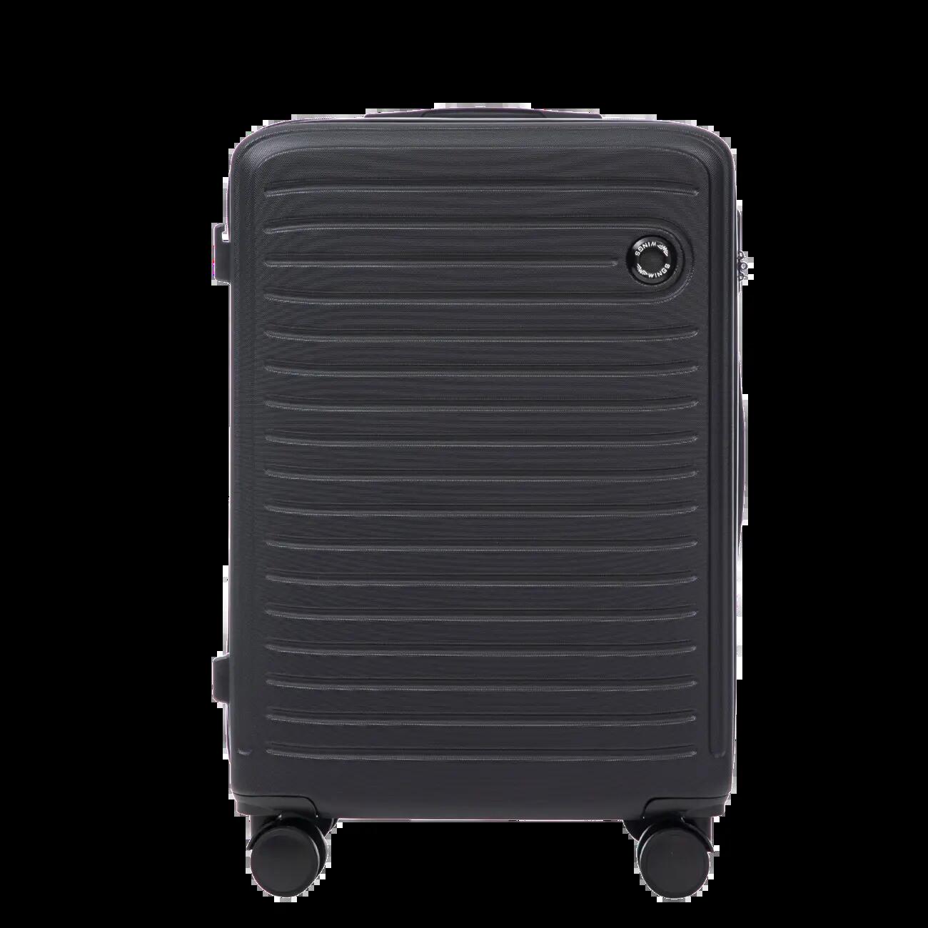 Middelgrote koffer  Wings ABS+ COOT 24" Zwart 5/10