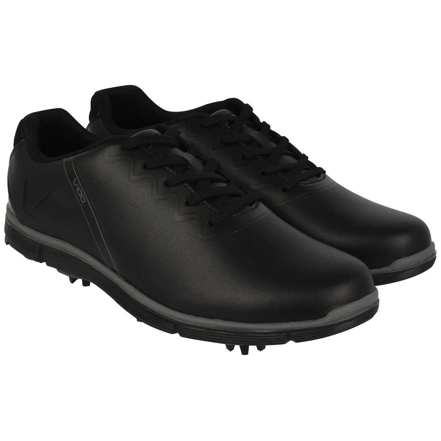 Chaussures De Golf À Crampons V100 Homme (Noir) 5/5