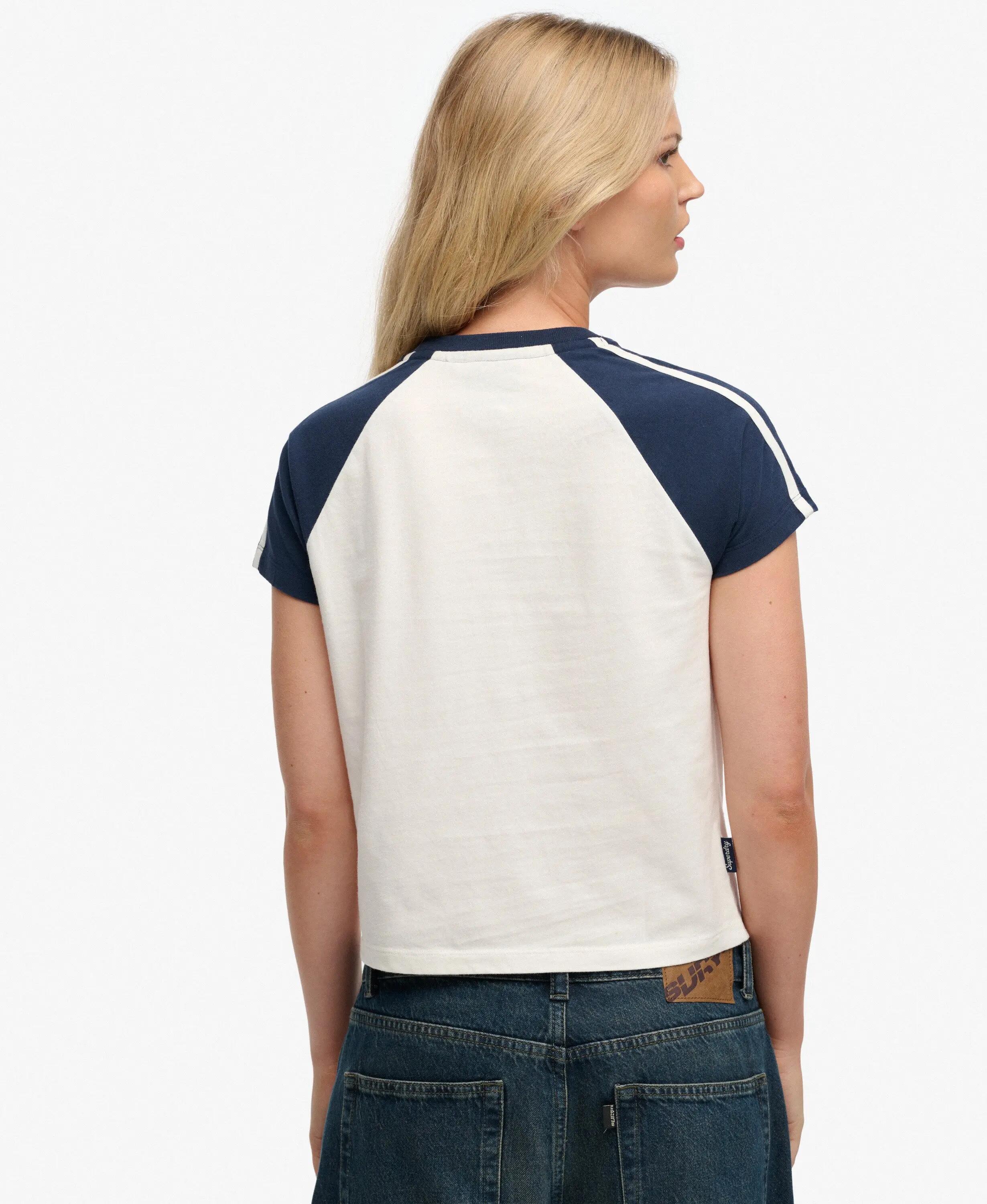 Dames-T-shirt Superdry Essential Logo Retro 5/5