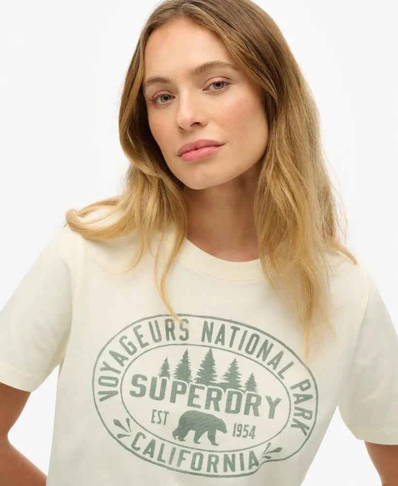 T-shirt de mulher Superdry Lo-Fi 4/5