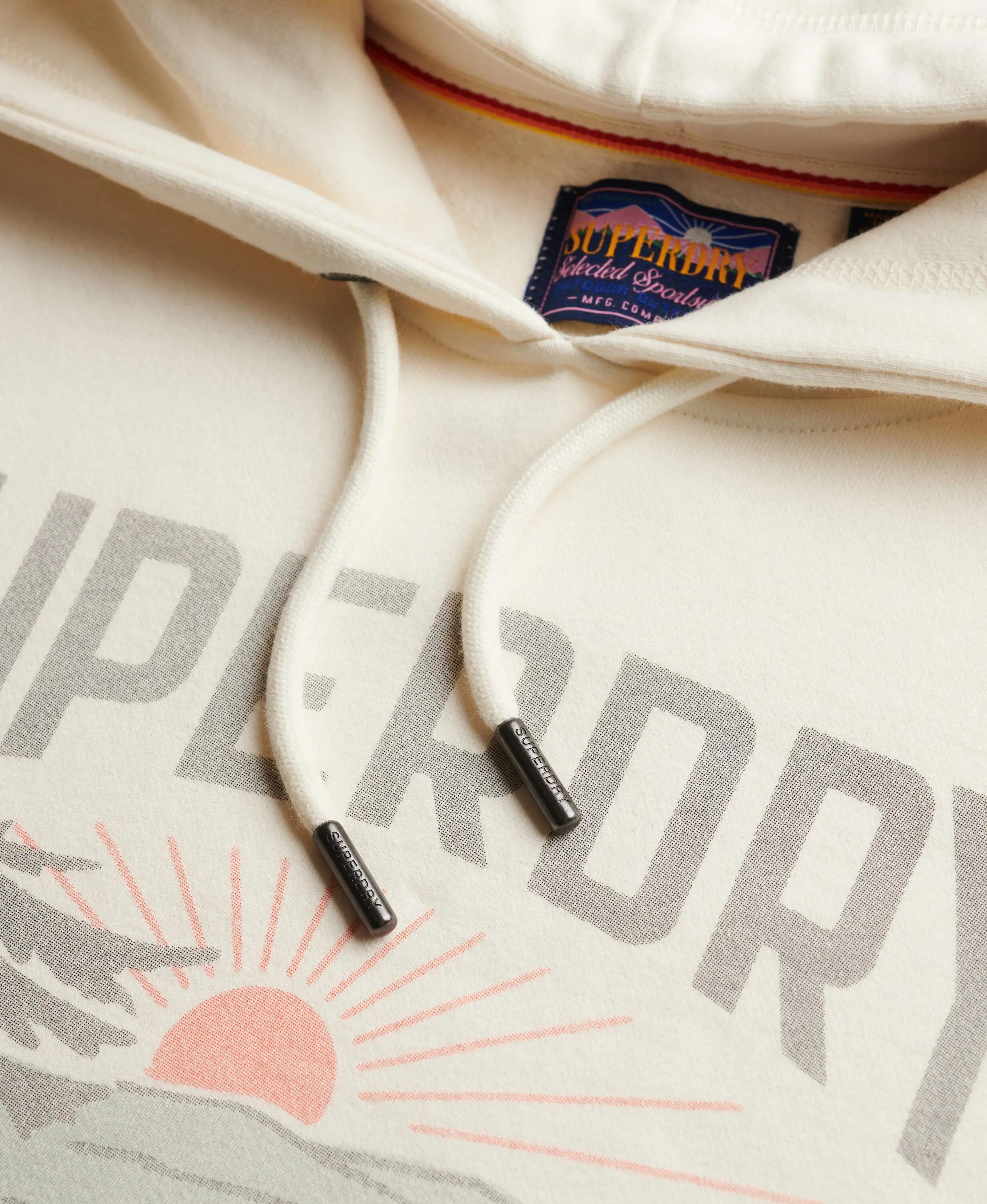 Hoodie Damen Superdry Retro Outdoor Rlxd 6/7