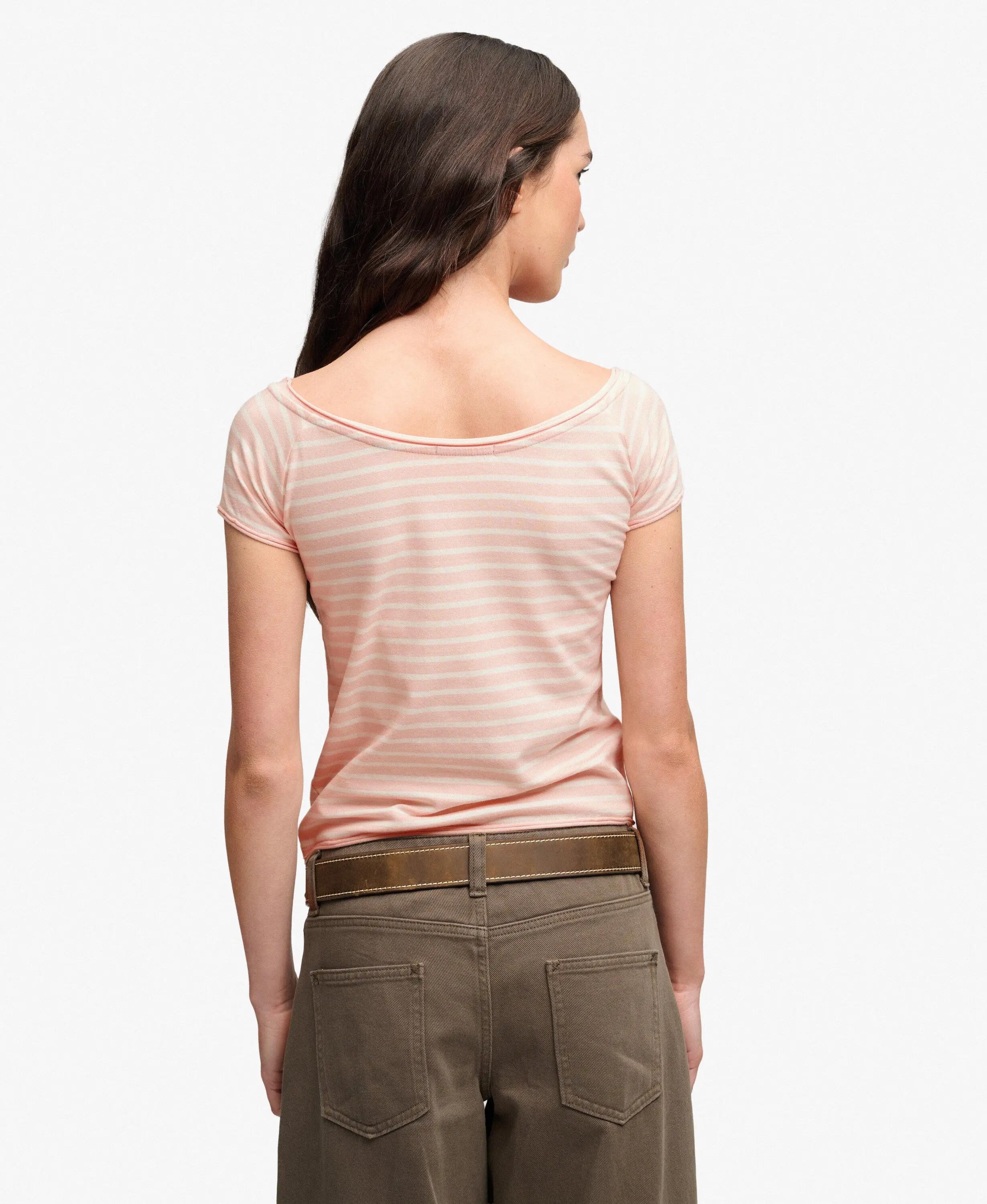 T-shirt top bardot à épaules dénudées femme Superdry 5/7