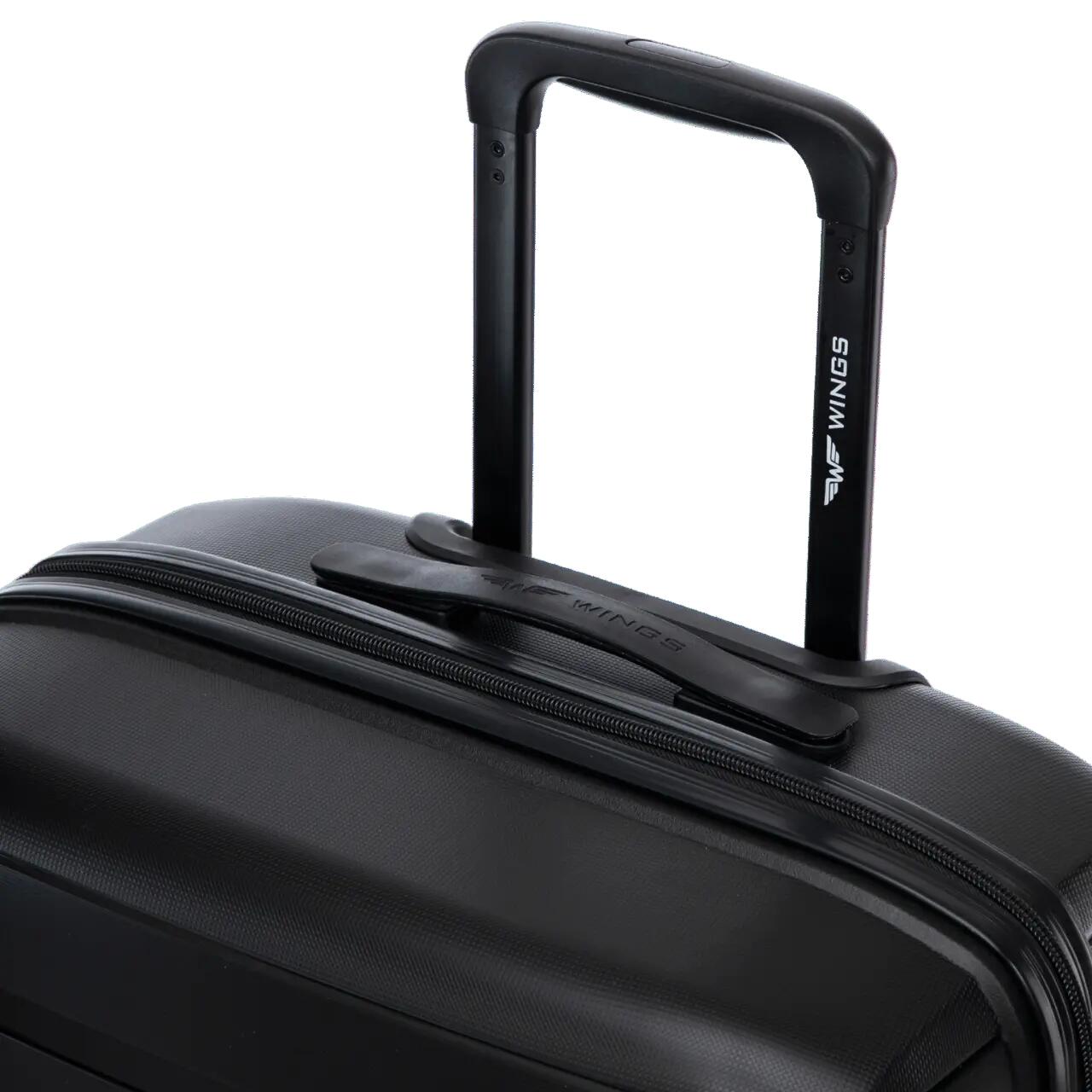 Valise cabine Wings HAWFINCH 2.0 polypropylène 20" NOIR 9/10