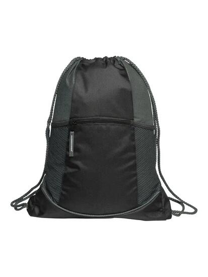 clique Smart Backpack Sport-Rucksack bicolor mit Kordel – Diamond Non-Woven &