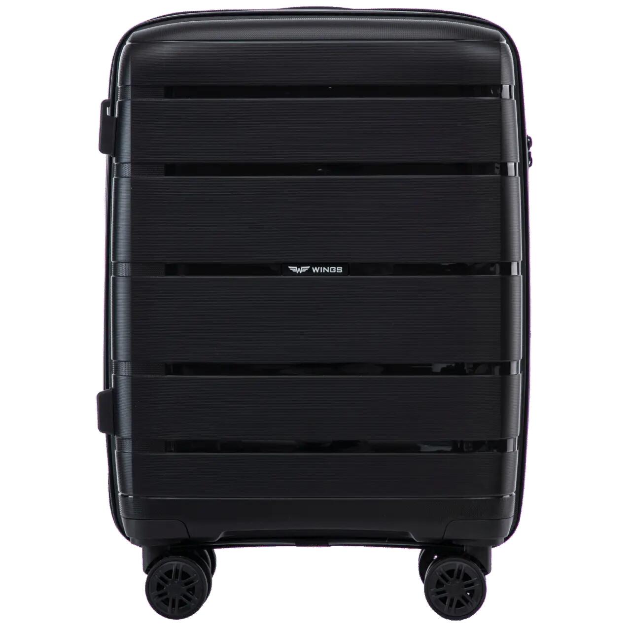 Valise cabine Wings HAWFINCH 2.0 polypropylène 20" NOIR 3/10