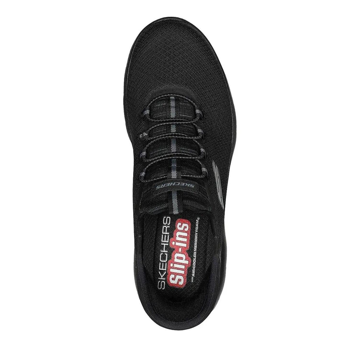 Mens Summits  Hoge SlipInsportschoenen (Drievoudig zwart) 3/6