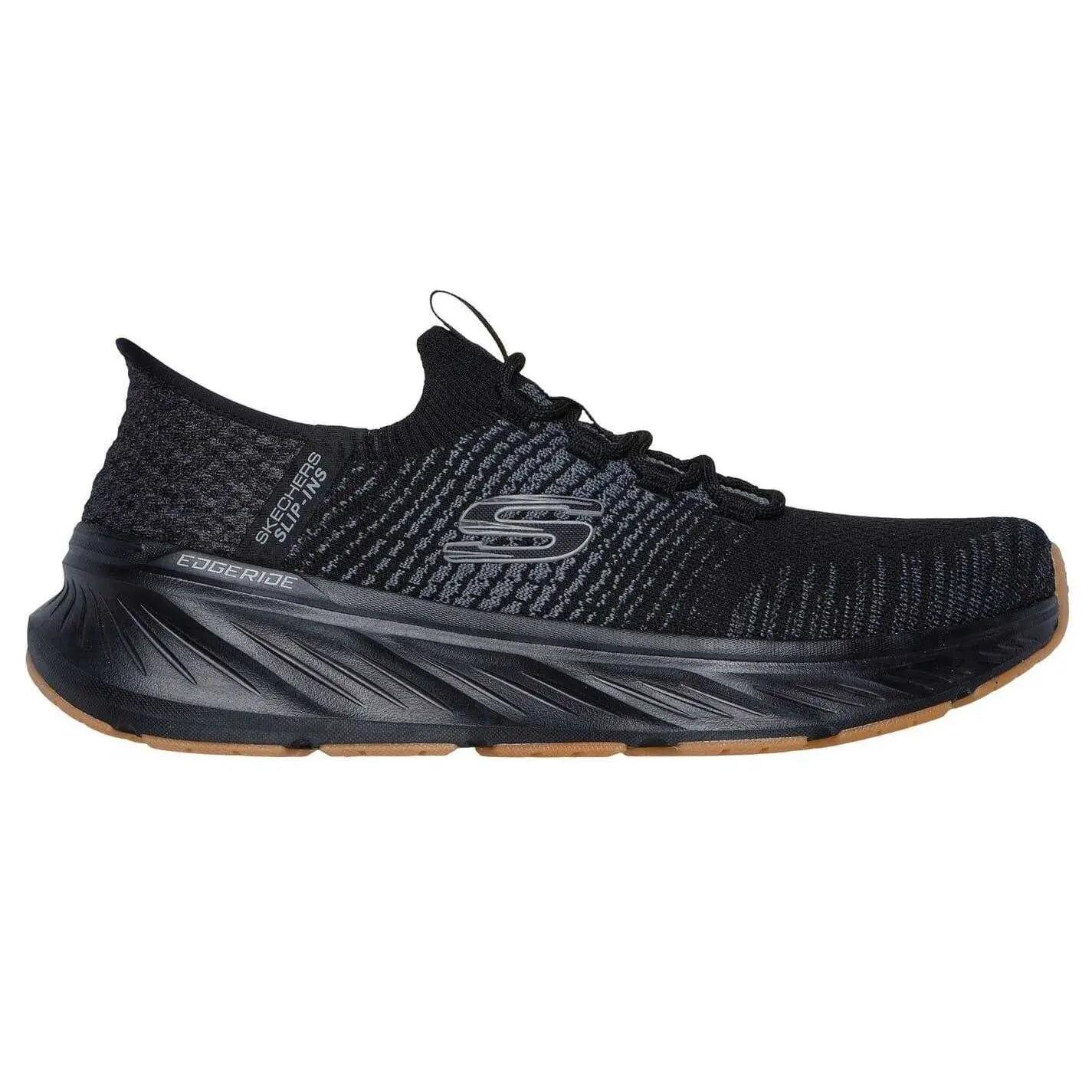 Zapatillas Deportivas de Punto para Hombre Negro 3/5