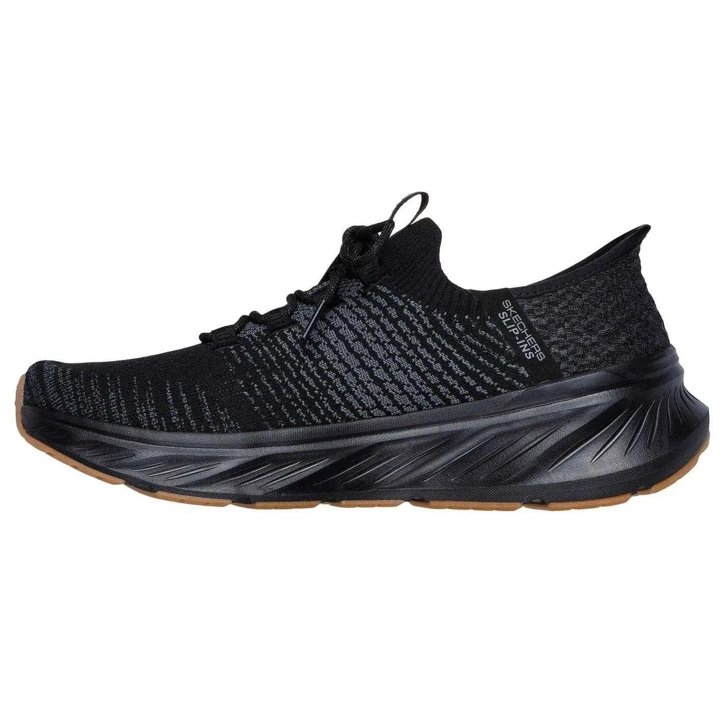 Zapatillas Deportivas de Punto para Hombre Negro 2/5