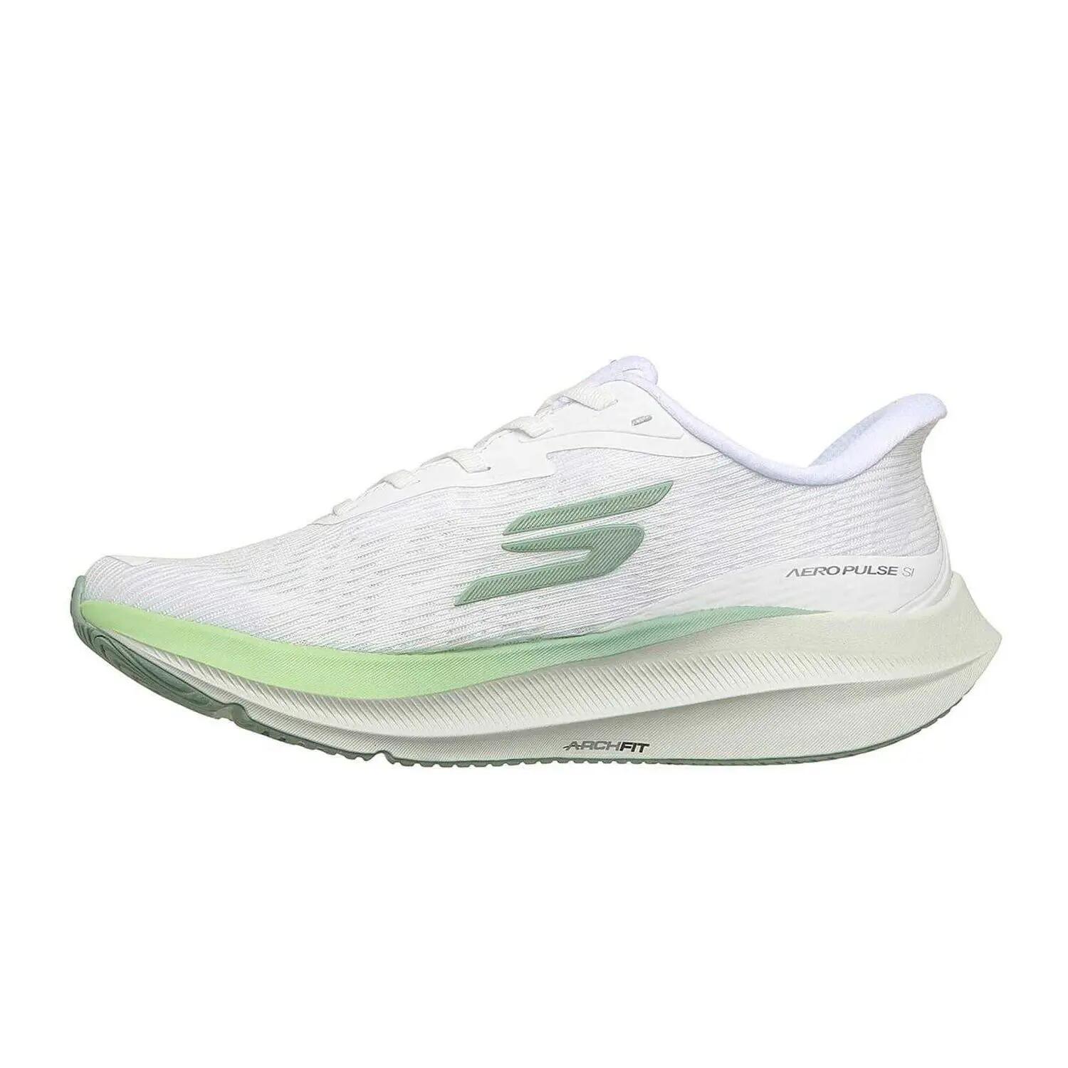 Tênis Brancos Skechers Aero Pulse Femininos 2/7