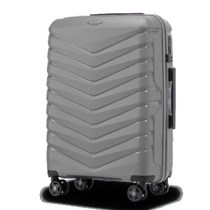 Ensemble de 3 valises Wings PHOENIX polypropylène NOIR