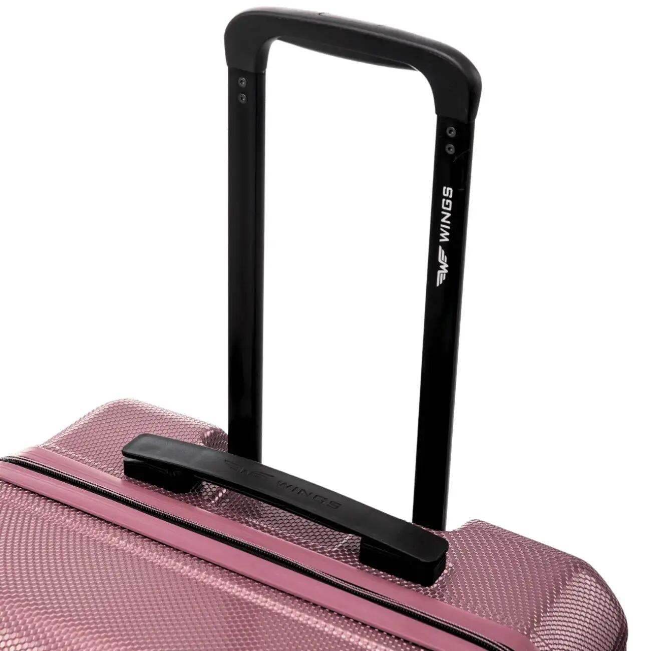 Lot de 4 valises Wings CRAKE S/M/L + valisette ROSE GOLD 9/10