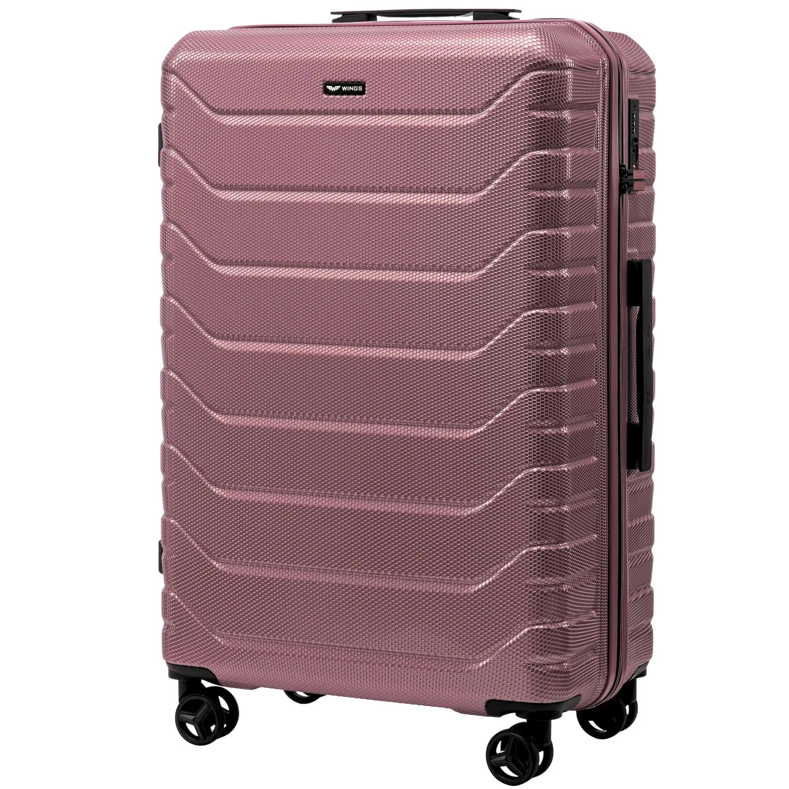 Lot de 4 valises Wings CRAKE S/M/L + valisette ROSE GOLD 2/10