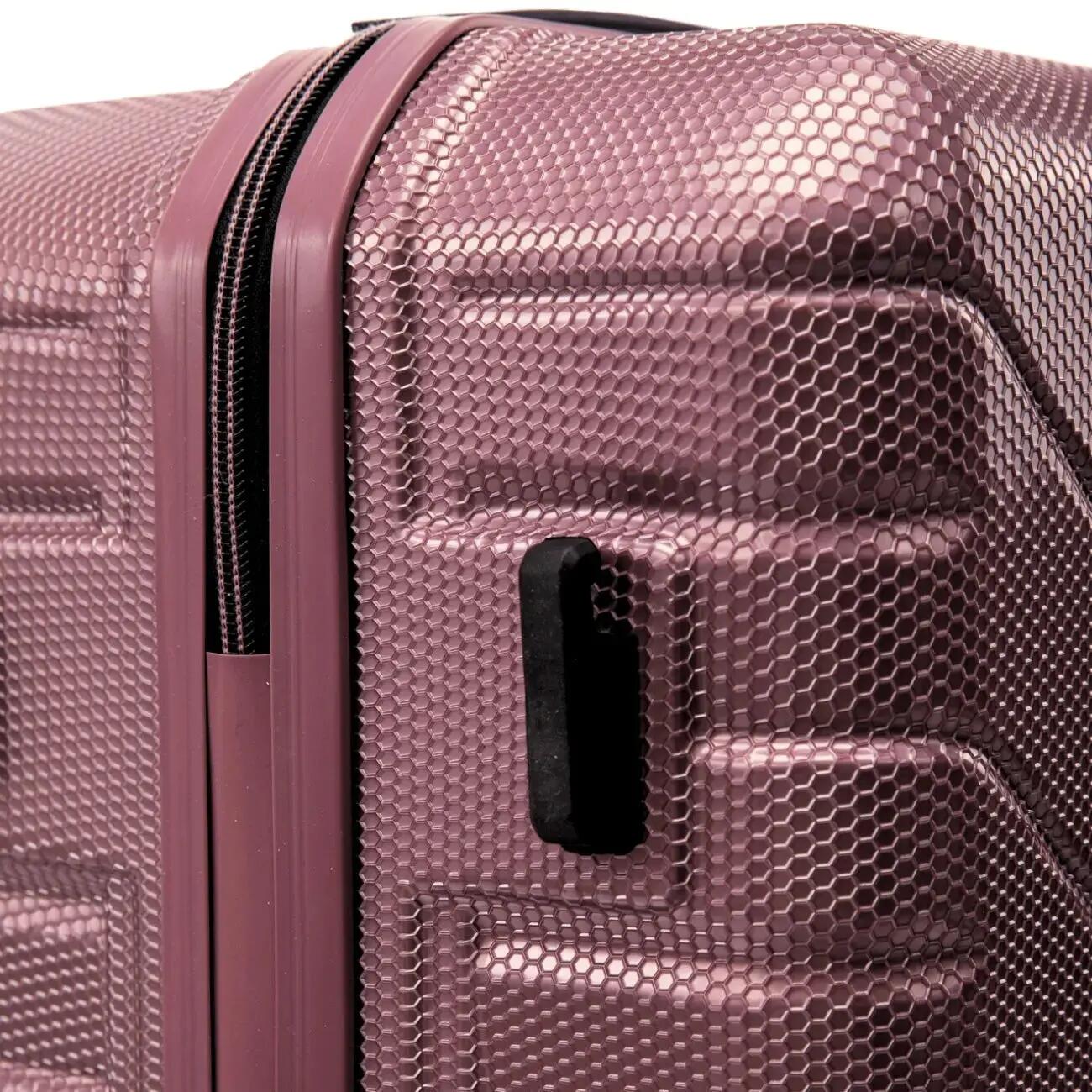 Lot de 4 valises Wings CRAKE S/M/L + valisette ROSE GOLD 10/10