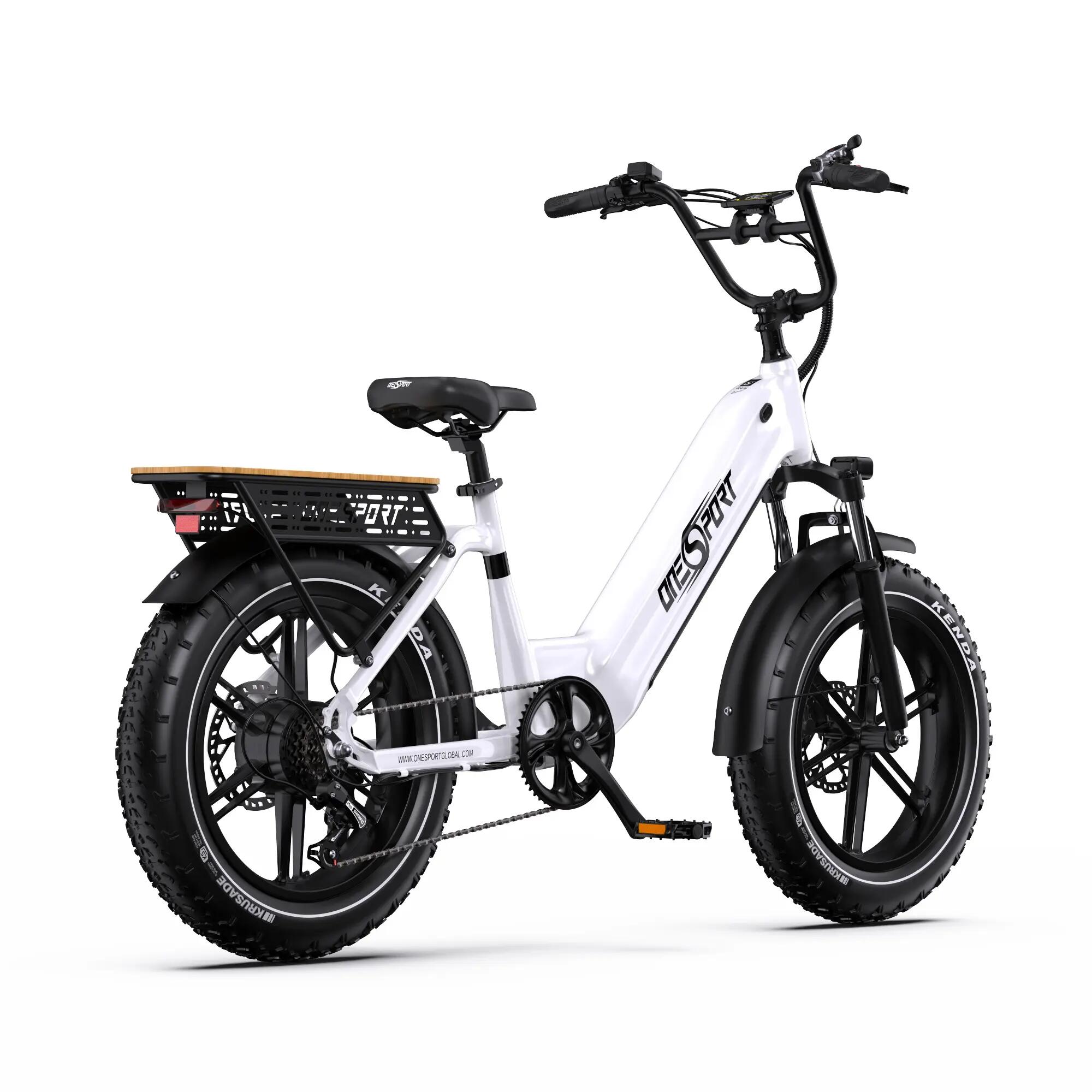 Bicicletta elettrica per adulti OT08: batteria 48V 18Ah. 6/10