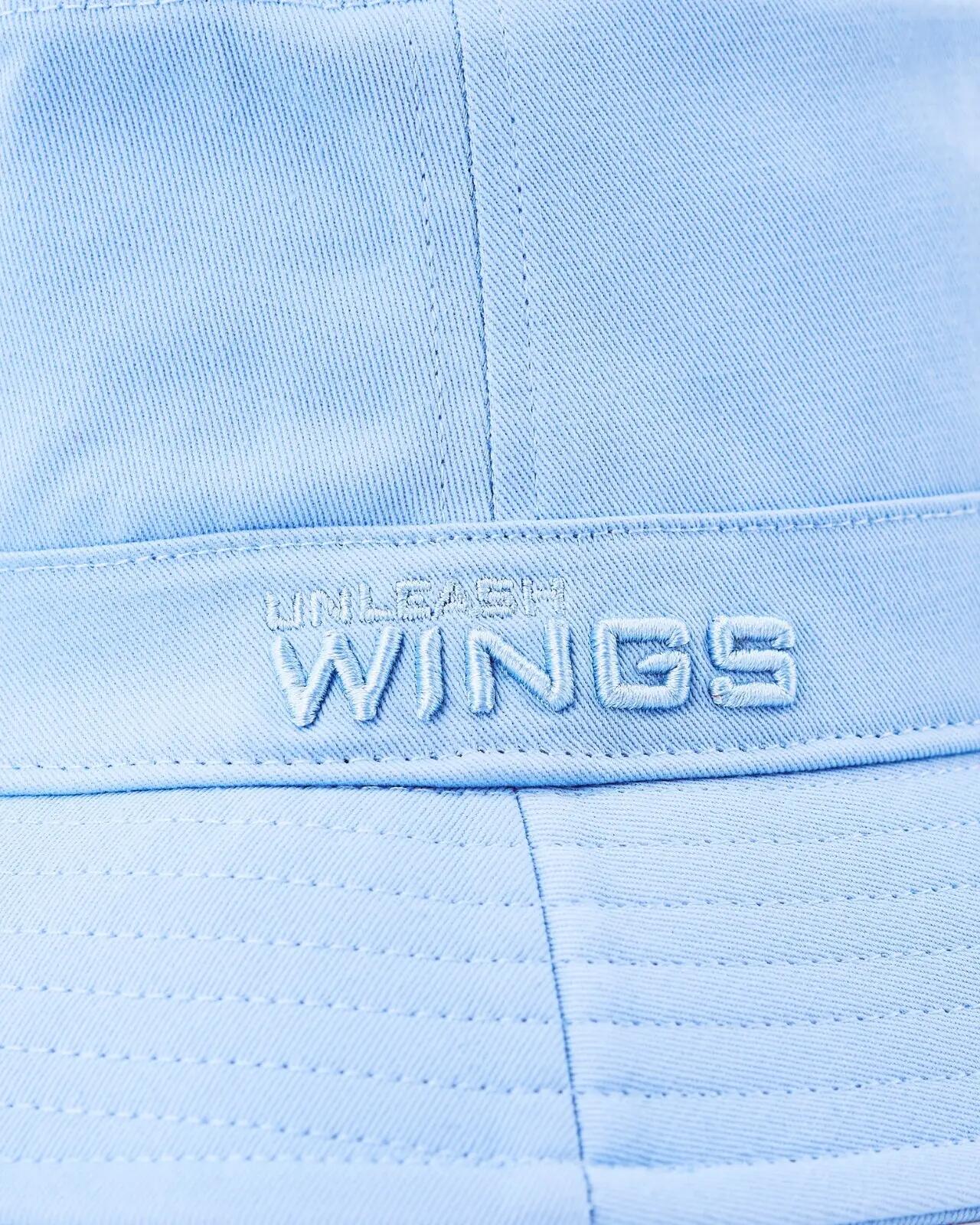 Chapeau seau WINGS UNLEASH chapeau en coton BLEU PASTEL 6/6