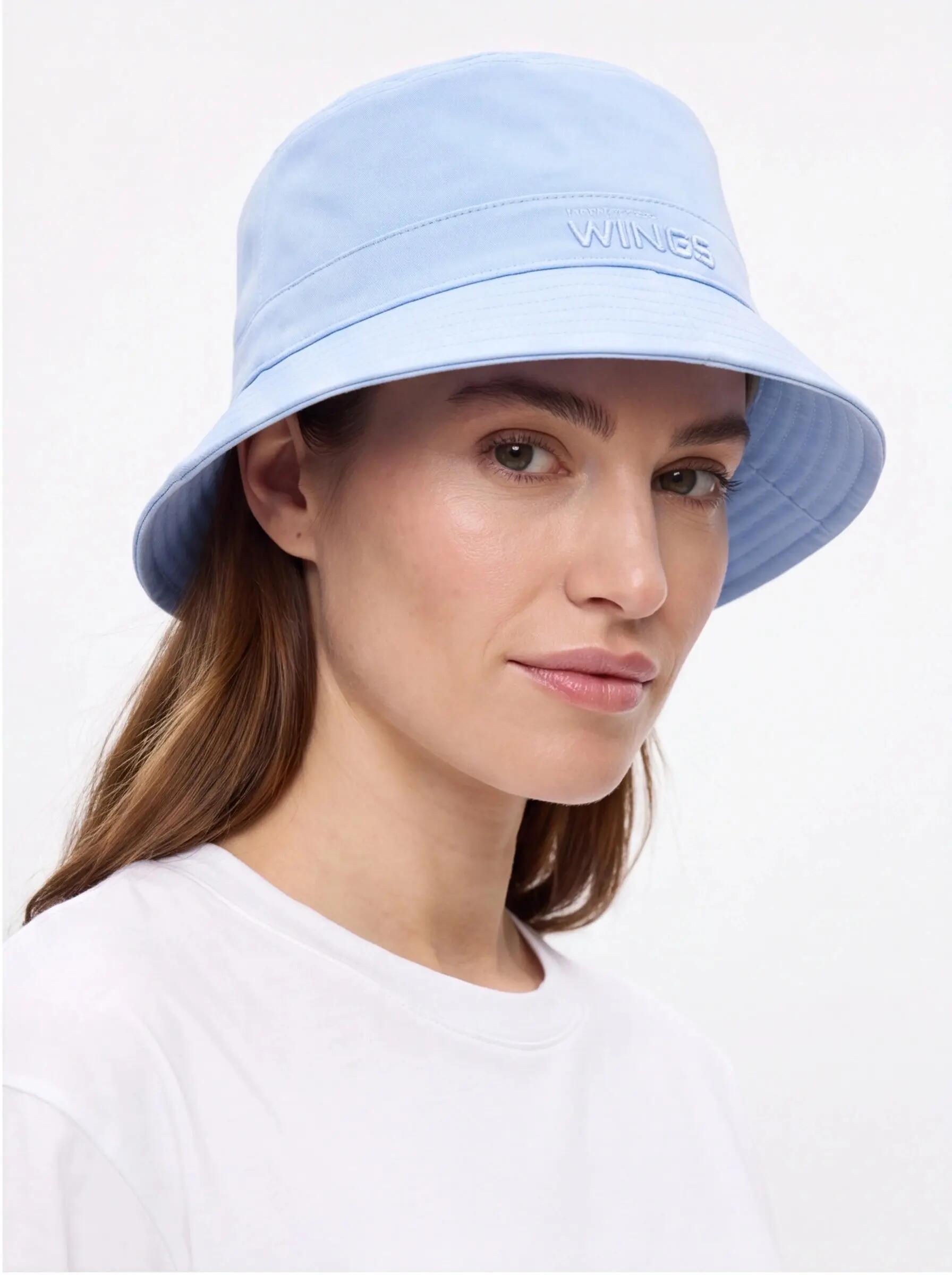 Chapeau seau WINGS UNLEASH chapeau en coton BLEU PASTEL 3/6