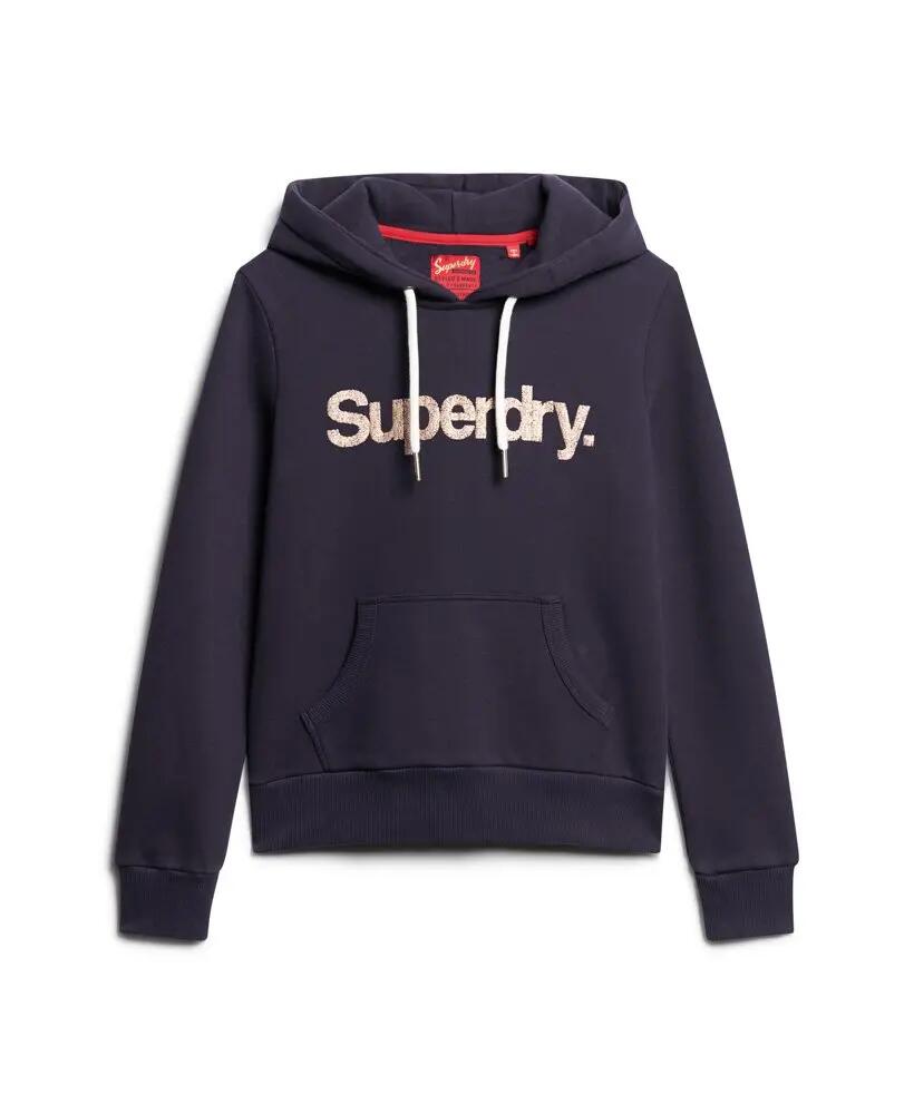 Camisola com capuz para mulher Superdry Metallic Core 6/6