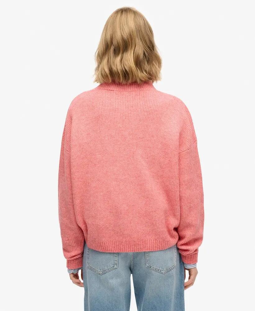 Sweater ample de gola alto mulher Superdry 5/5
