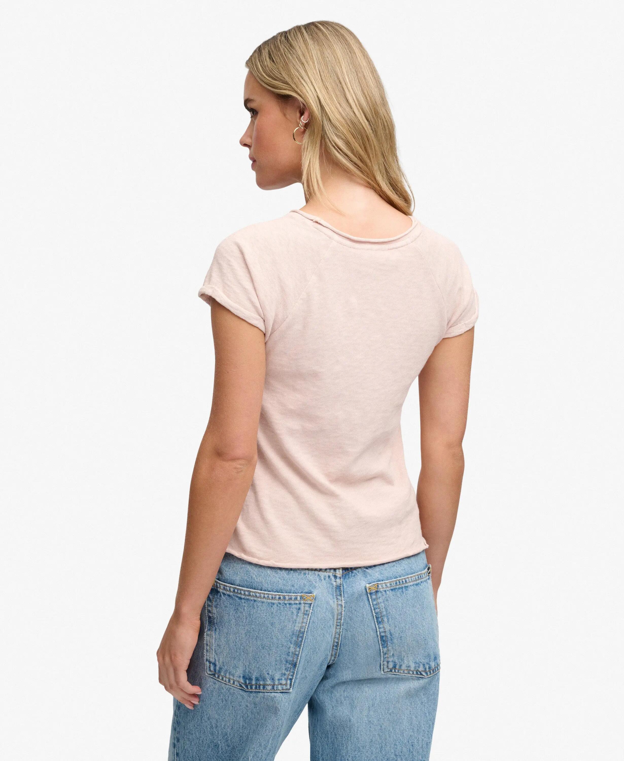 Dames-T-shirt Superdry Ess Slub Graphic 5/6