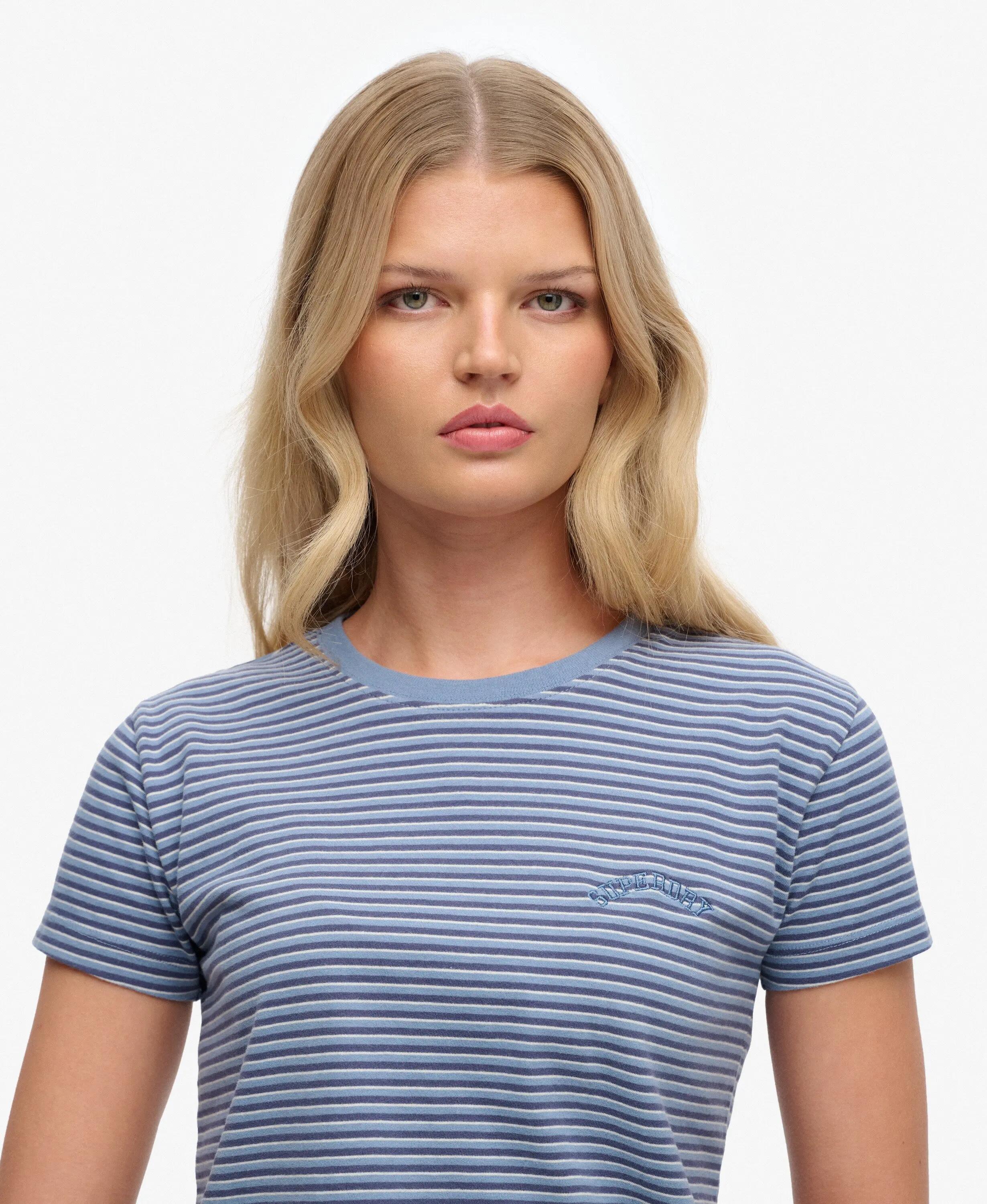 csíkos női póló Superdry Essential Logo 4/5