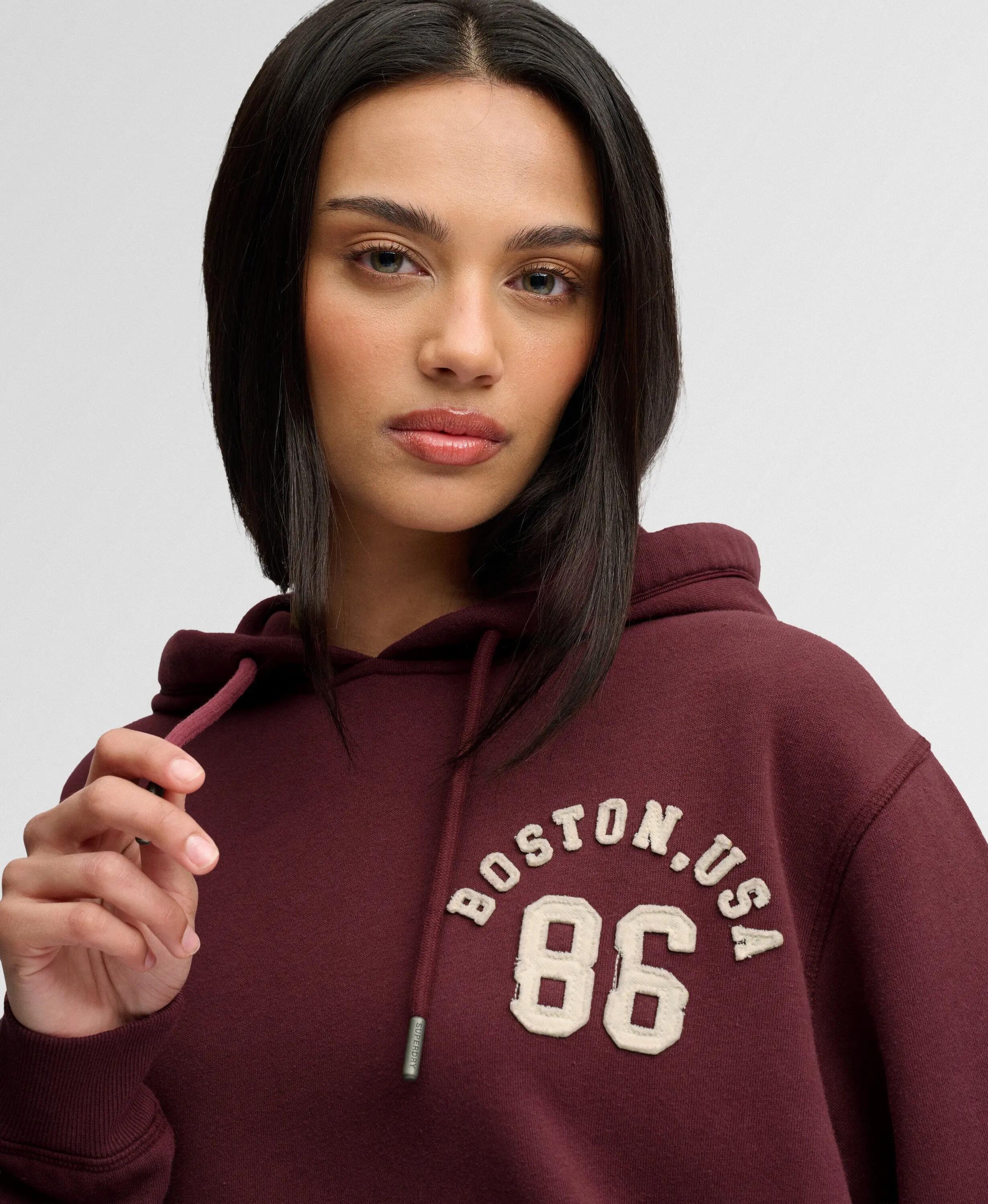 Felpa con cappuccio da donna Superdry Athletic Essential 4/7